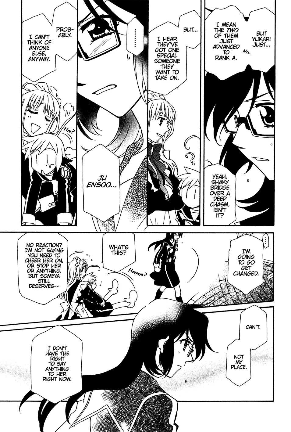 Hayate x Blade chapter 34 page 20