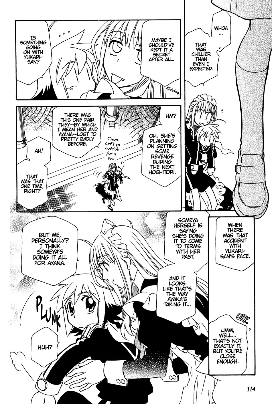 Hayate x Blade chapter 34 page 21