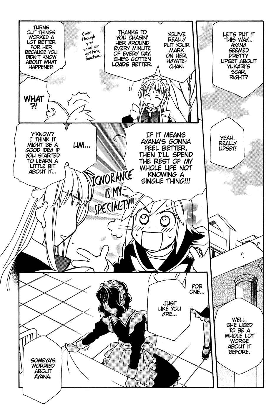 Hayate x Blade chapter 34 page 22