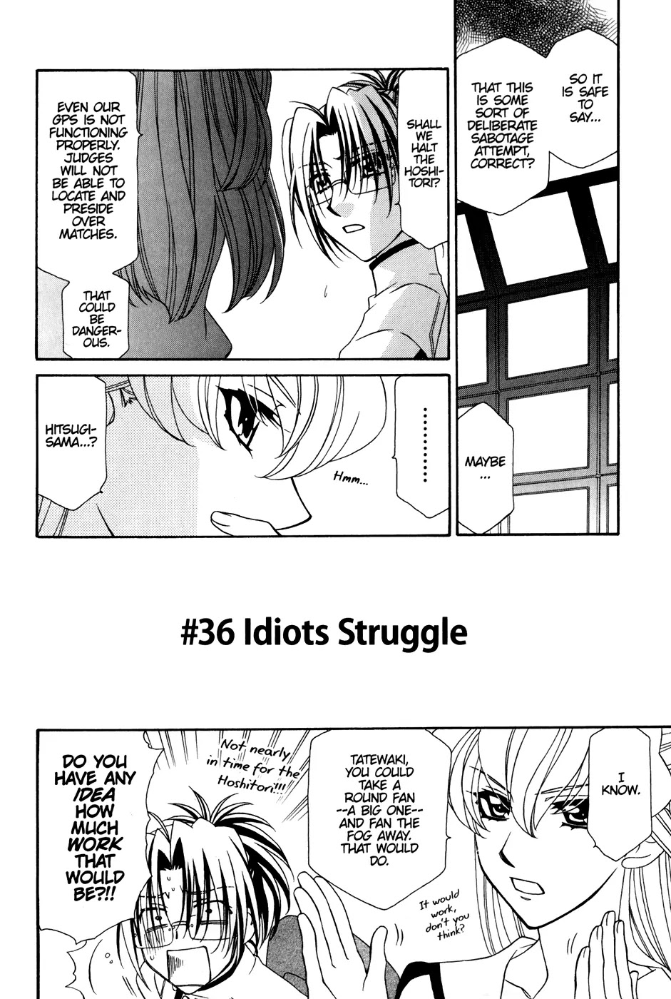 Hayate x Blade chapter 36 page 3