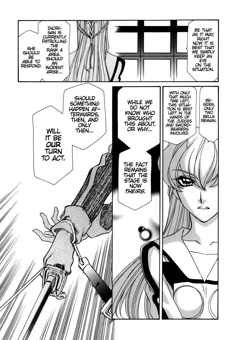 Hayate x Blade chapter 36 page 4