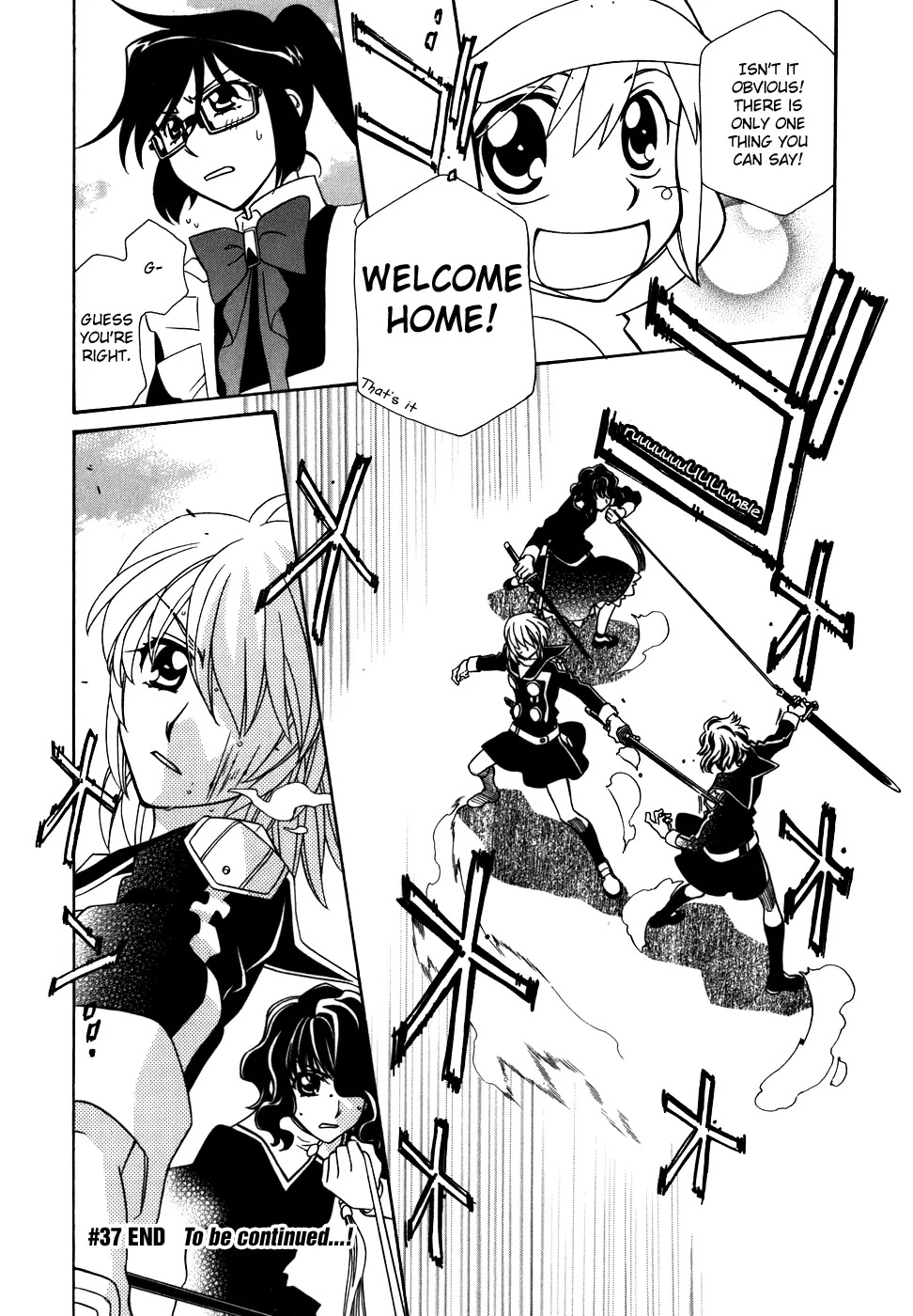 Hayate x Blade chapter 37 page 39