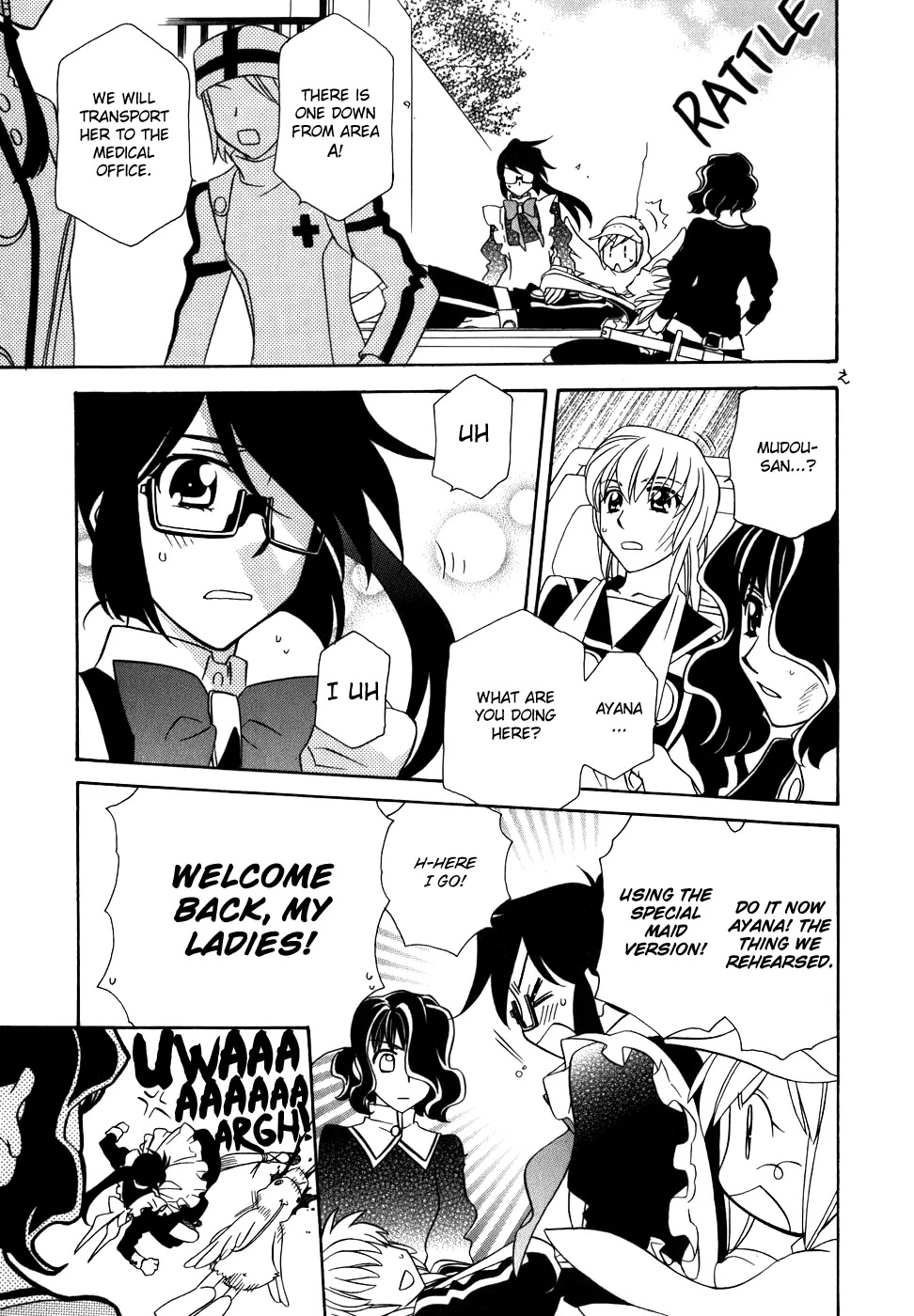 Hayate x Blade chapter 38 page 16
