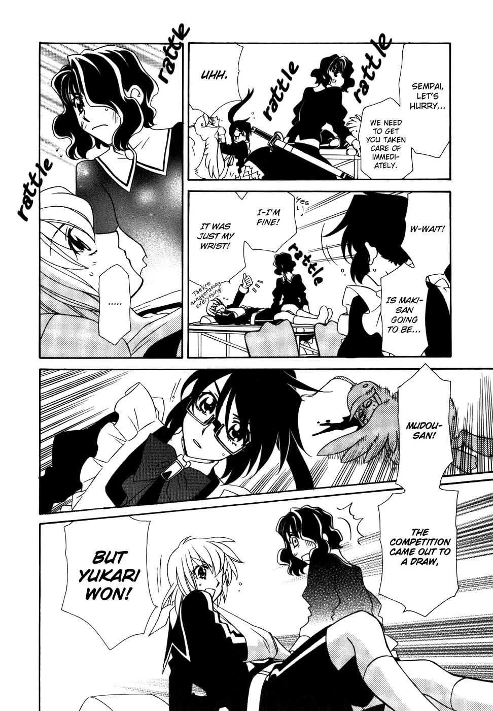 Hayate x Blade chapter 38 page 17