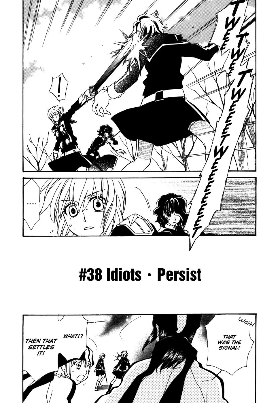 Hayate x Blade chapter 38 page 3