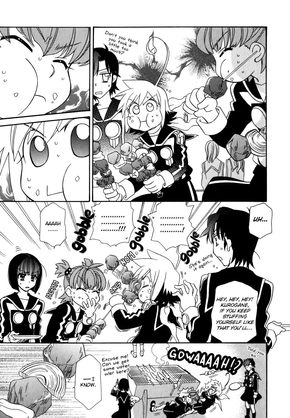 Hayate x Blade chapter 39 page 8