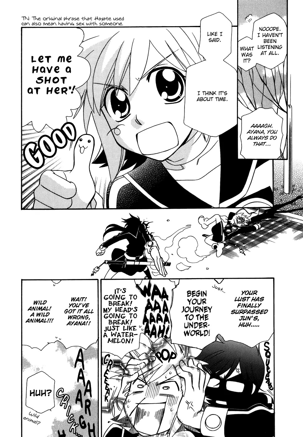 Hayate x Blade chapter 40 page 11