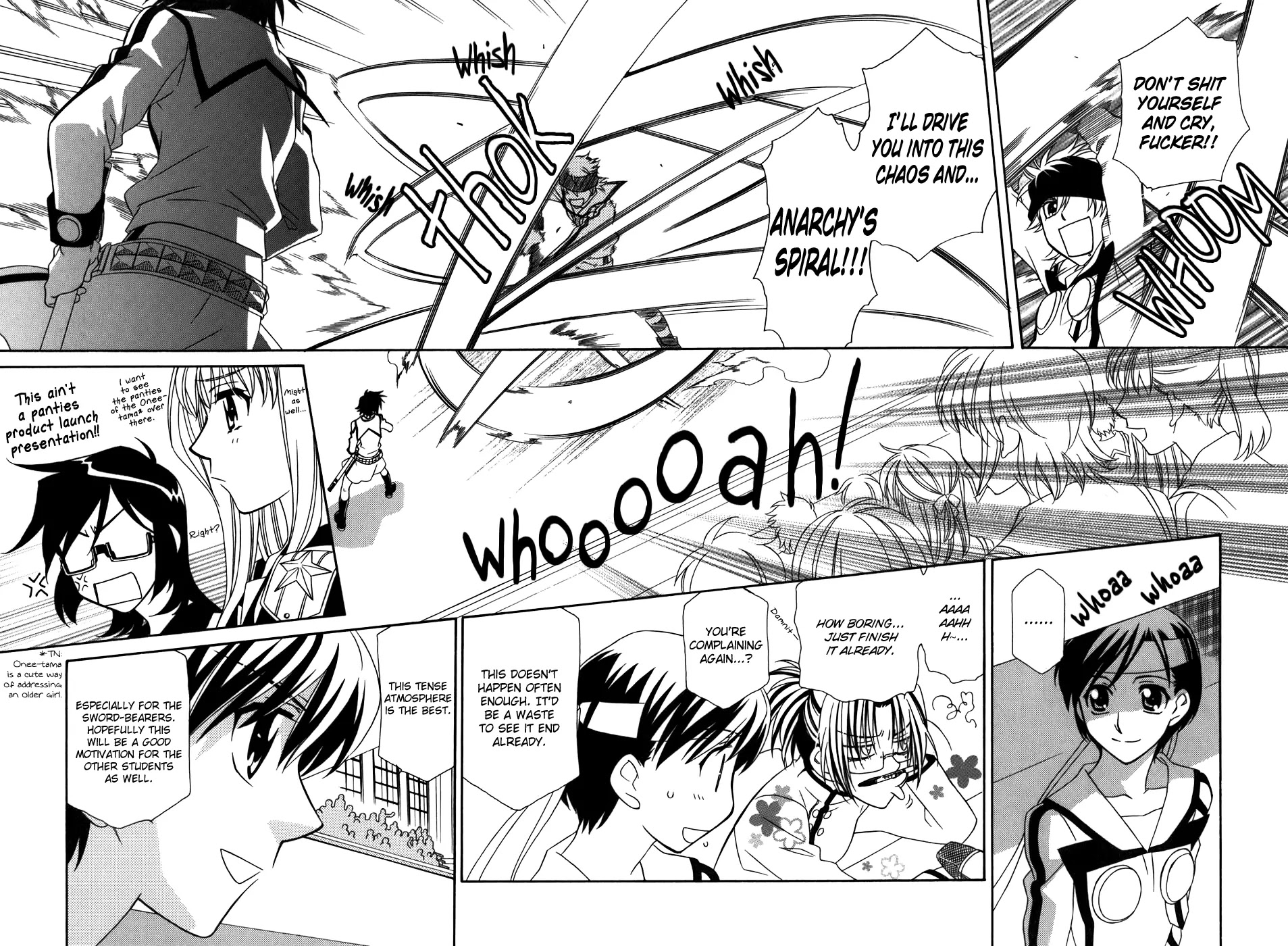 Hayate x Blade chapter 42 page 18