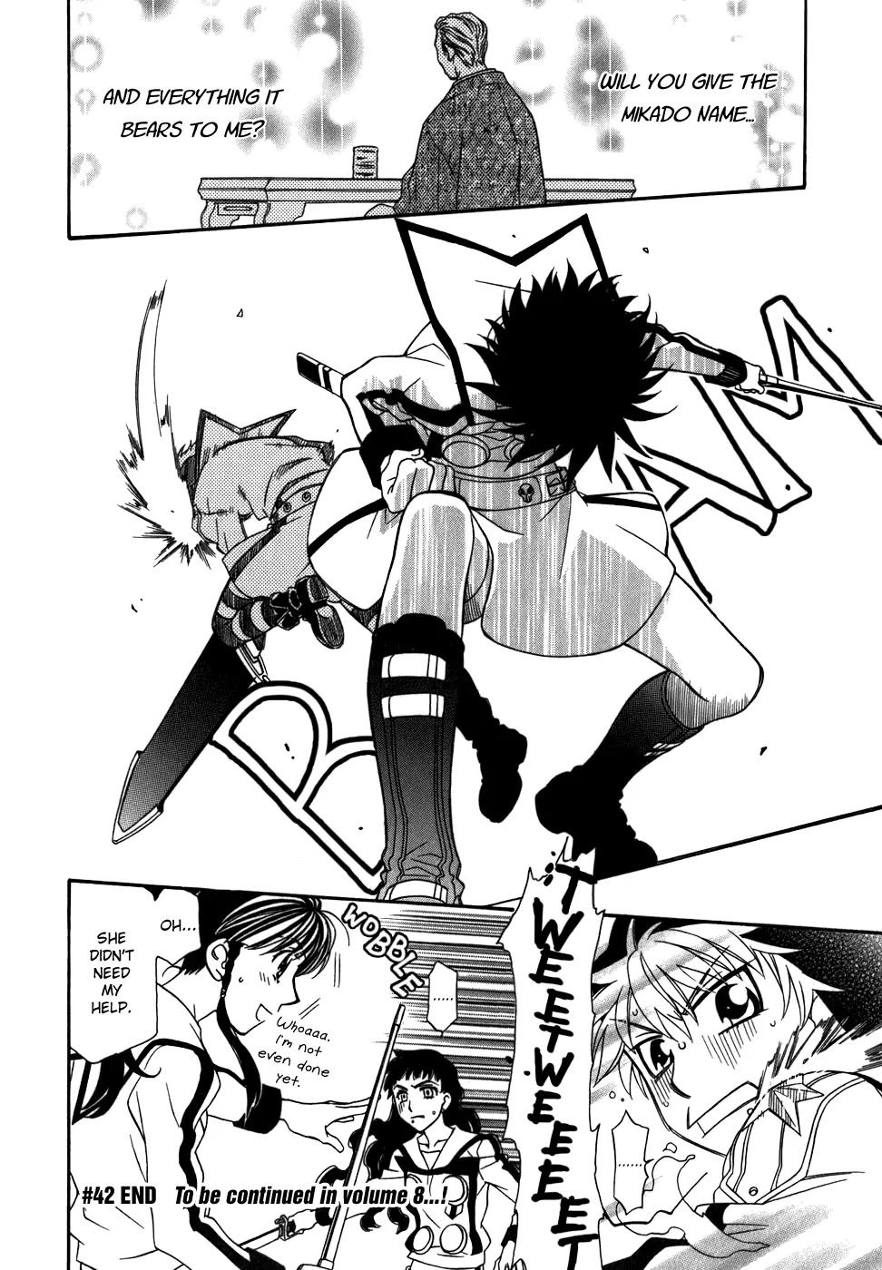 Hayate x Blade chapter 42 page 35