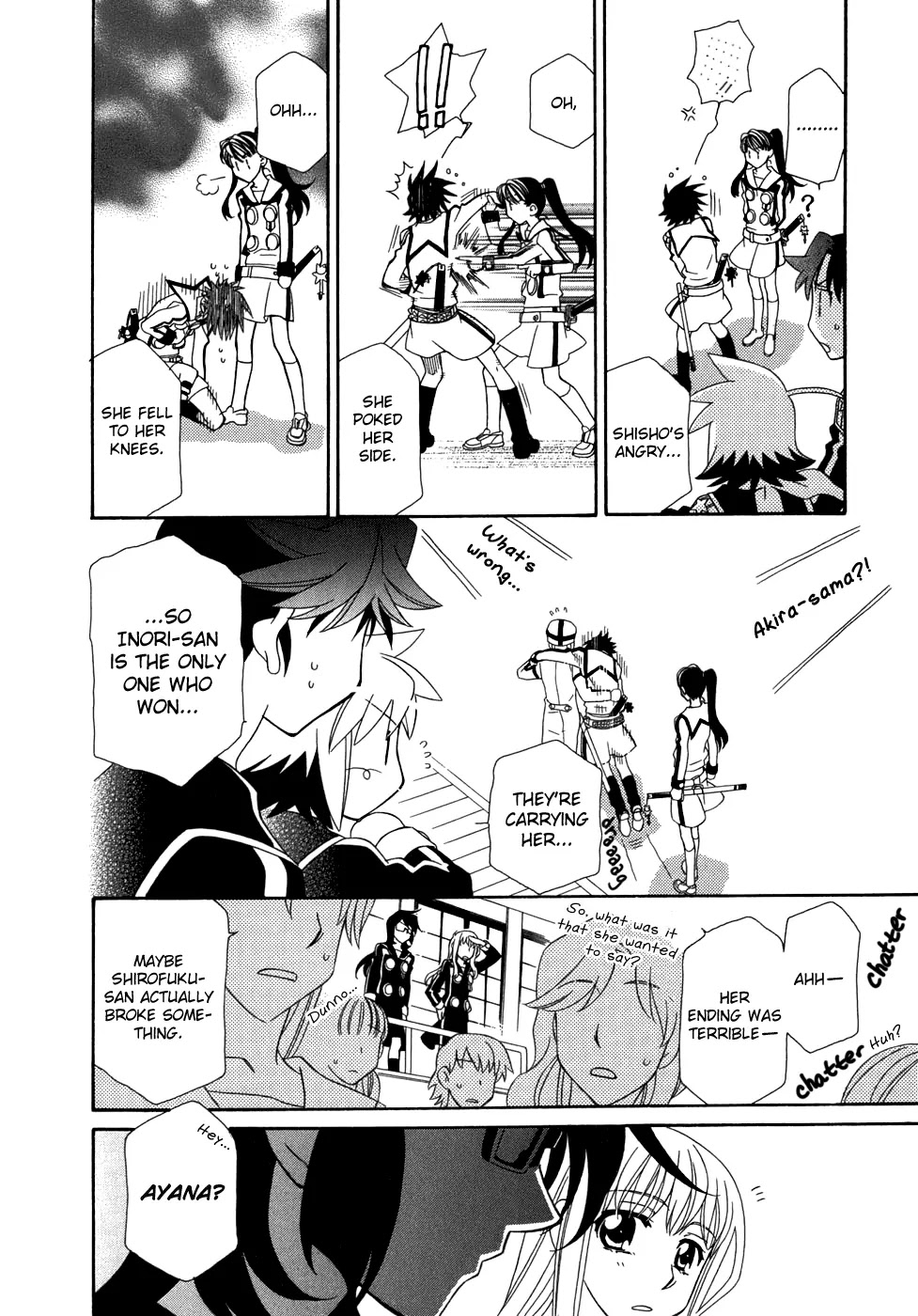 Hayate x Blade chapter 43 page 15