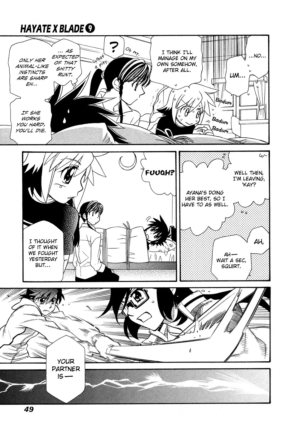 Hayate x Blade chapter 49 page 12