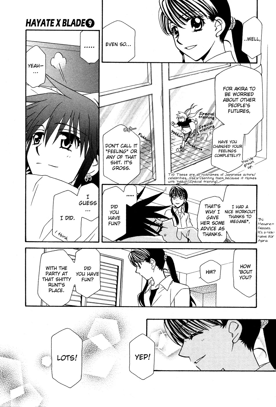 Hayate x Blade chapter 49 page 18