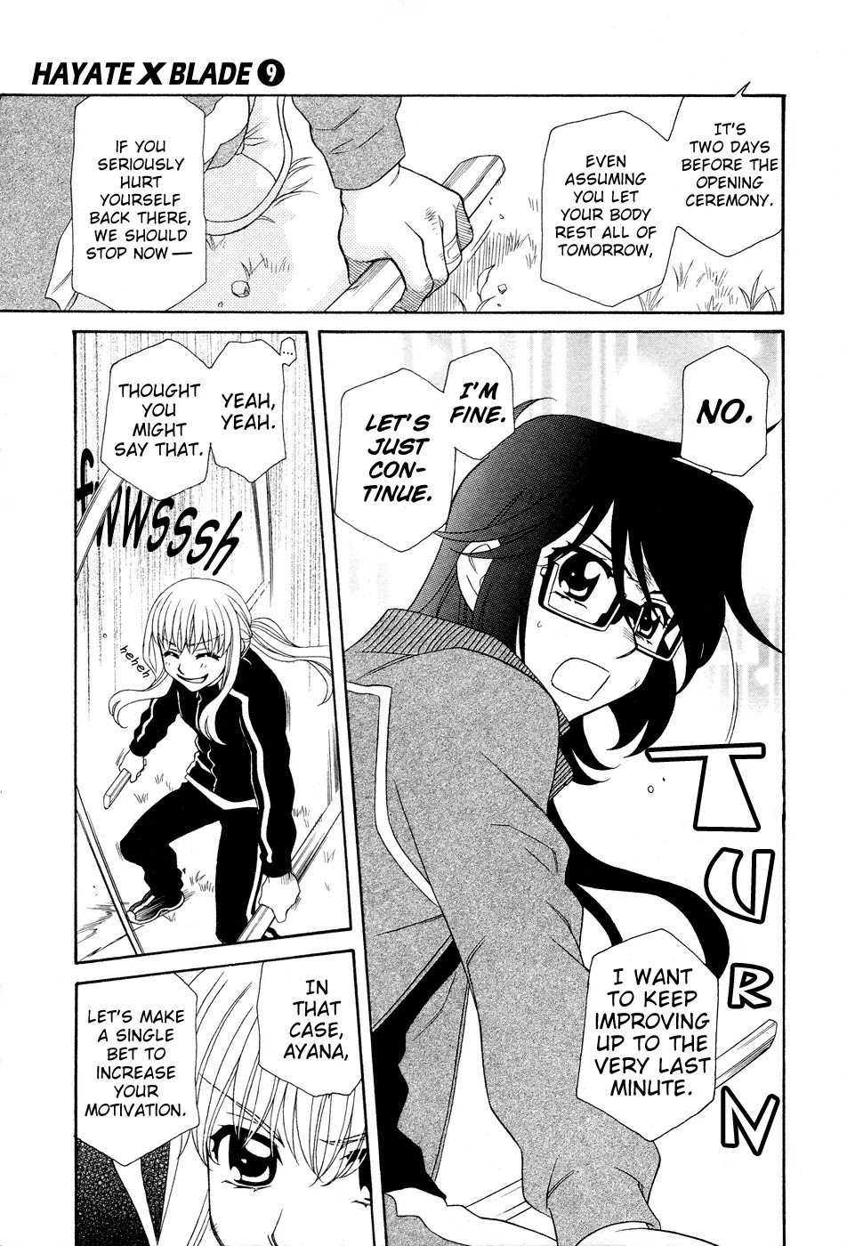 Hayate x Blade chapter 50 page 7