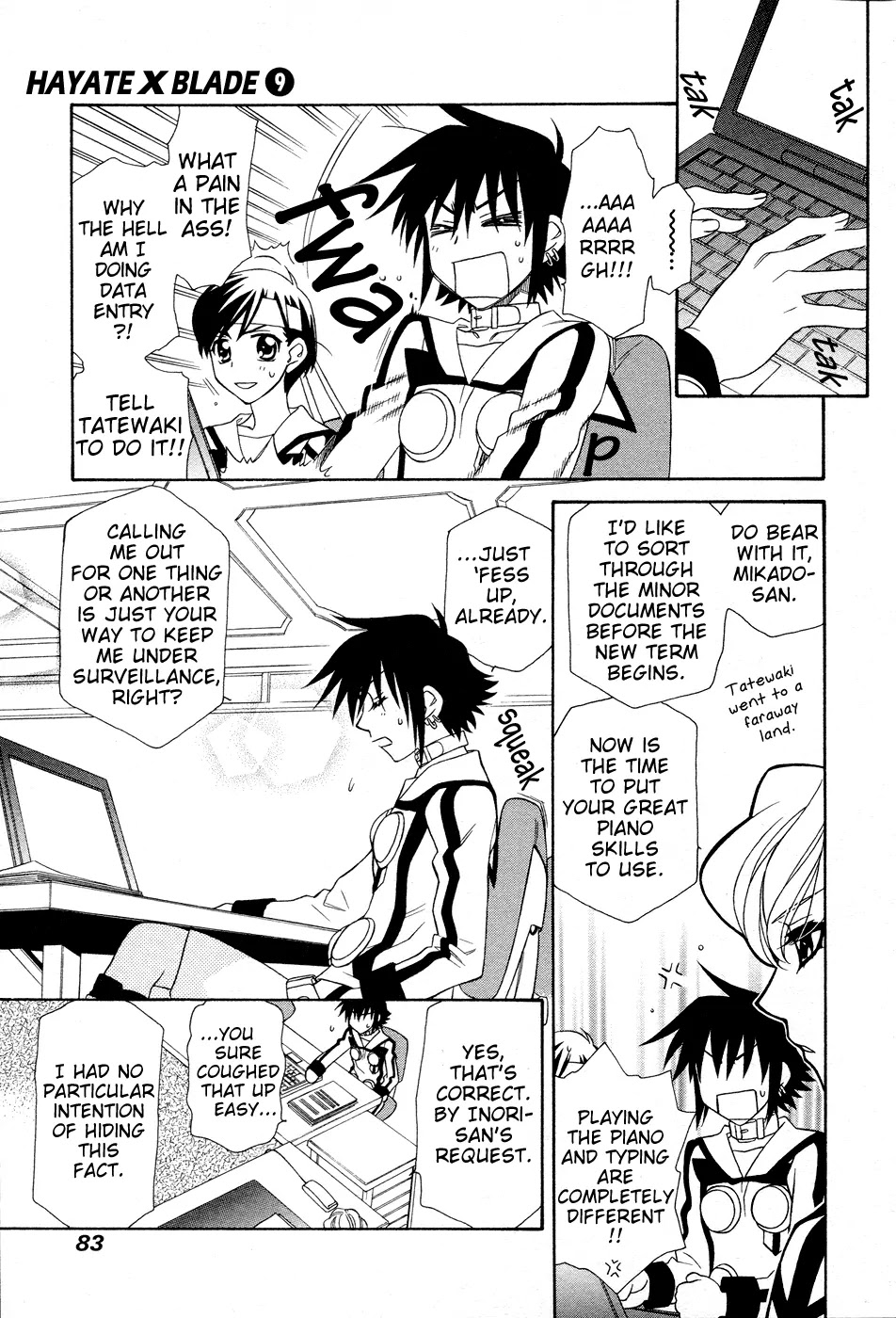 Hayate x Blade chapter 50 page 9