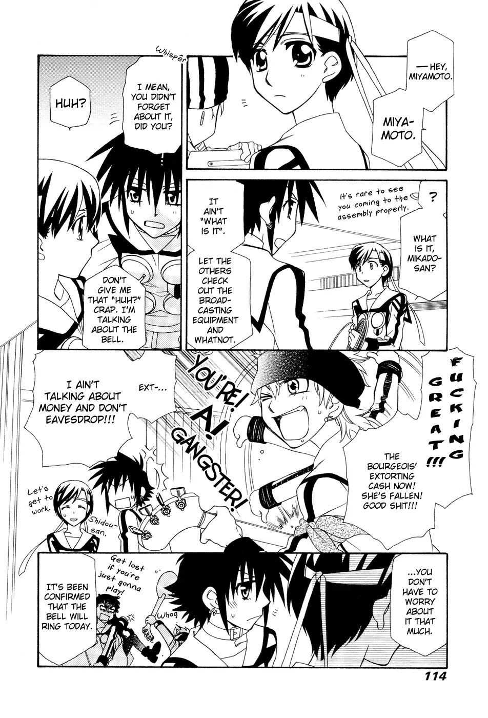 Hayate x Blade chapter 51 page 14