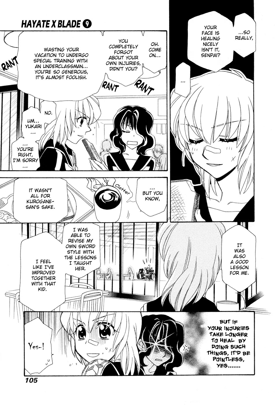 Hayate x Blade chapter 51 page 5