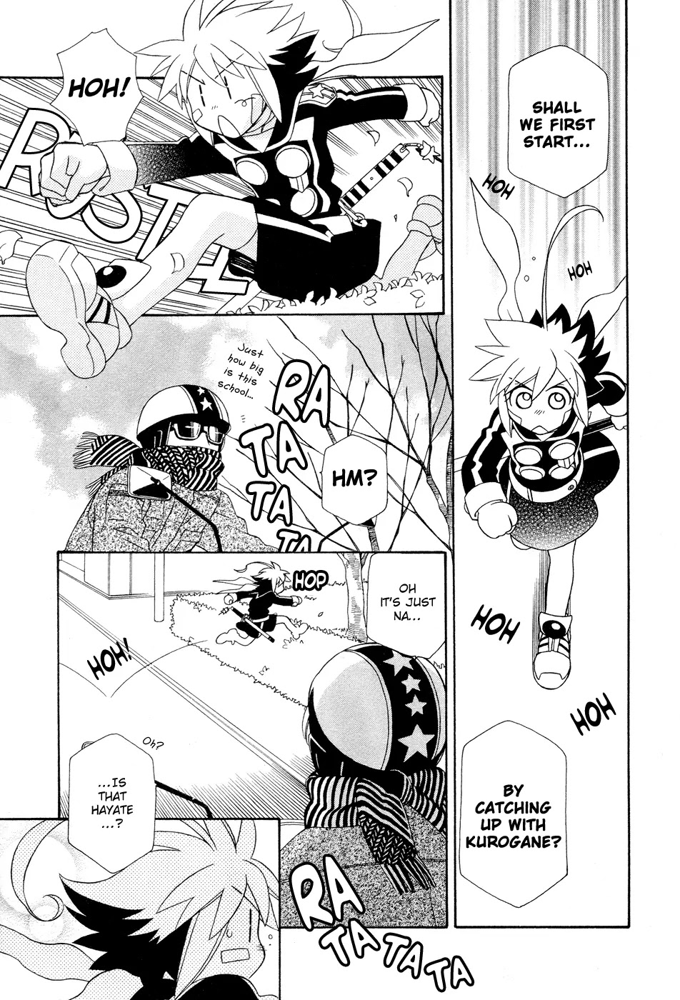 Hayate x Blade chapter 51 page 9