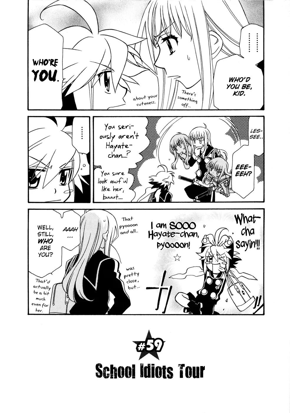 Hayate x Blade chapter 59 page 2