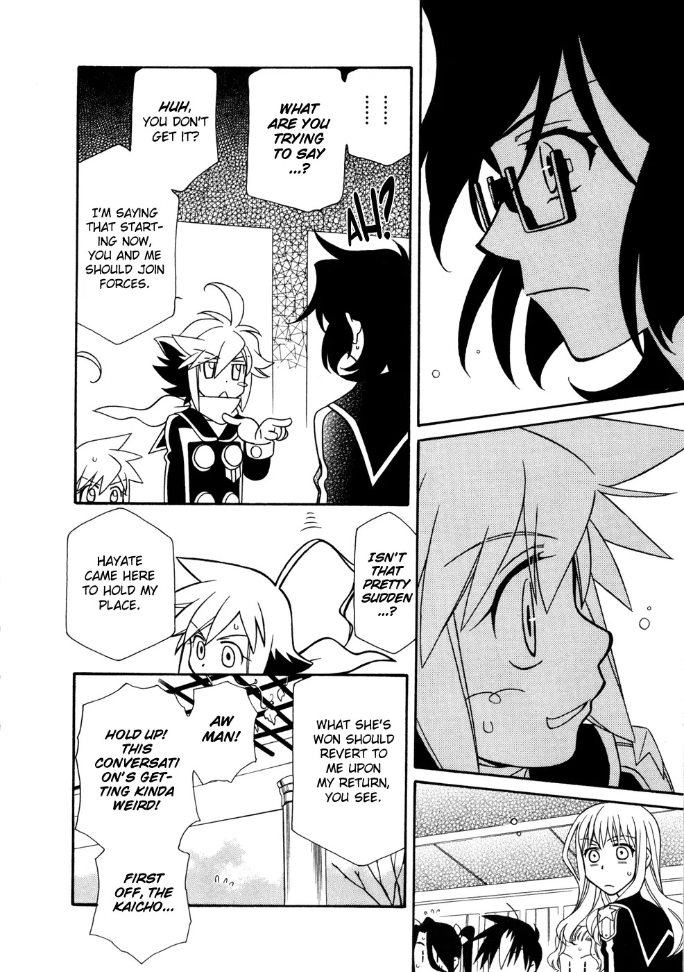 Hayate x Blade chapter 59 page 21