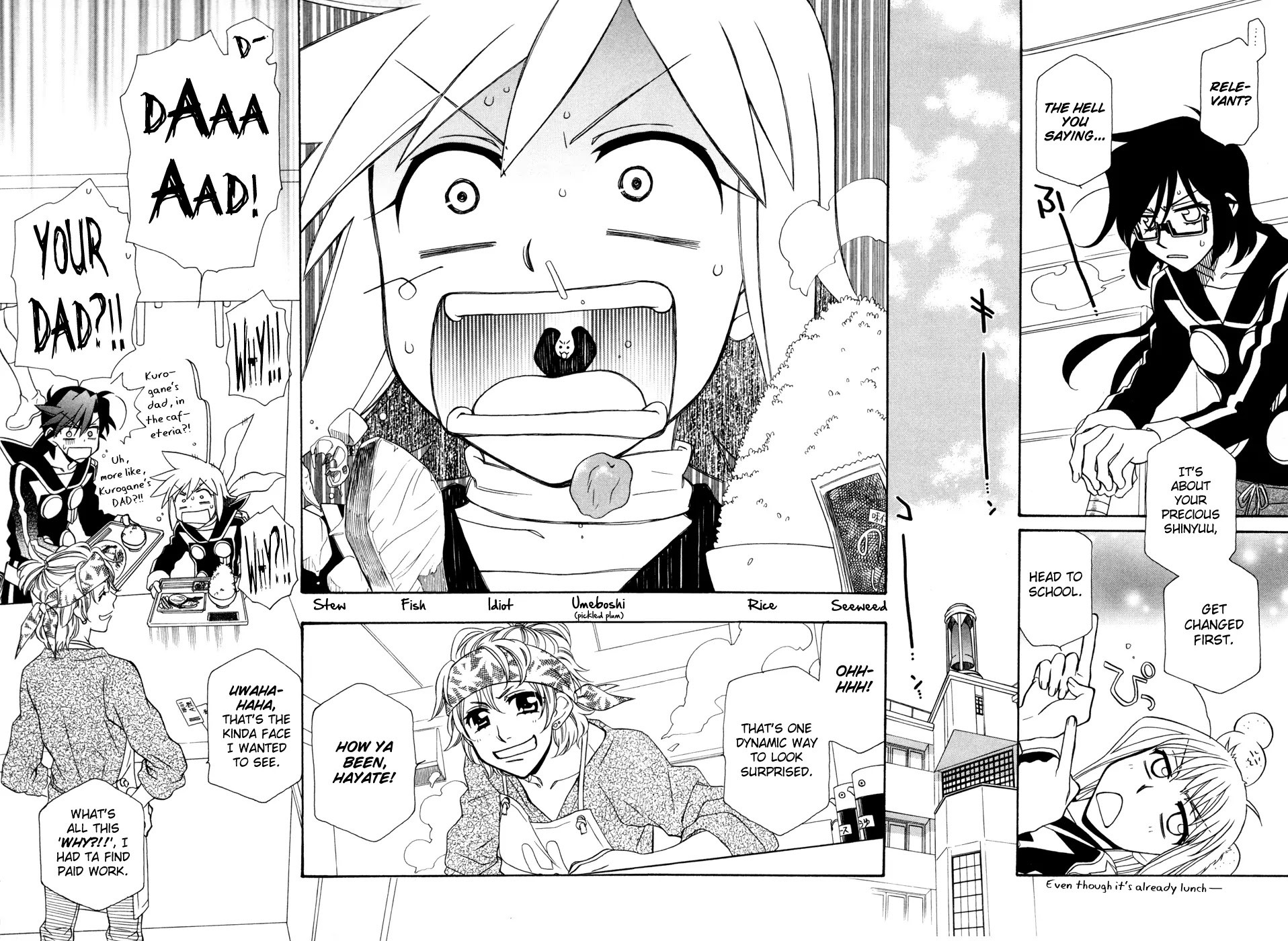 Hayate x Blade chapter 59 page 8