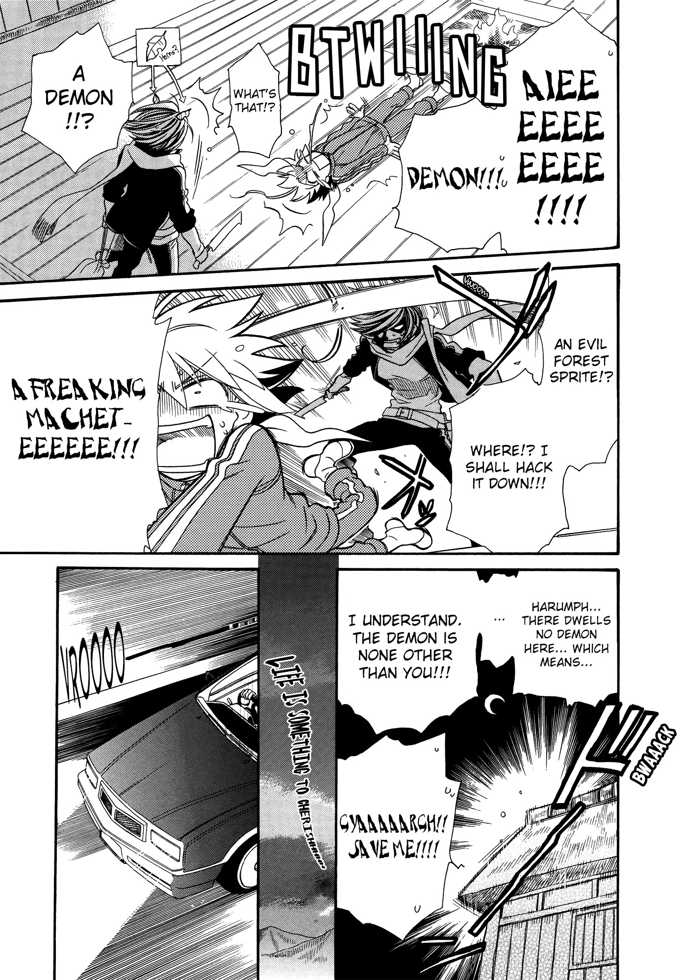 Hayate x Blade chapter 60 page 21