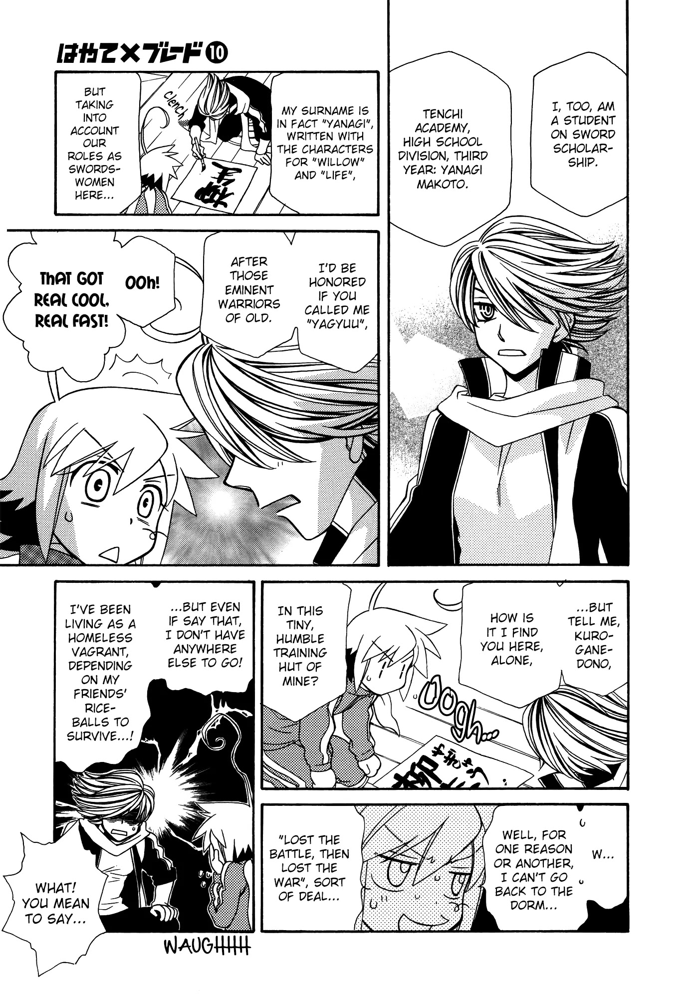 Hayate x Blade chapter 60 page 27