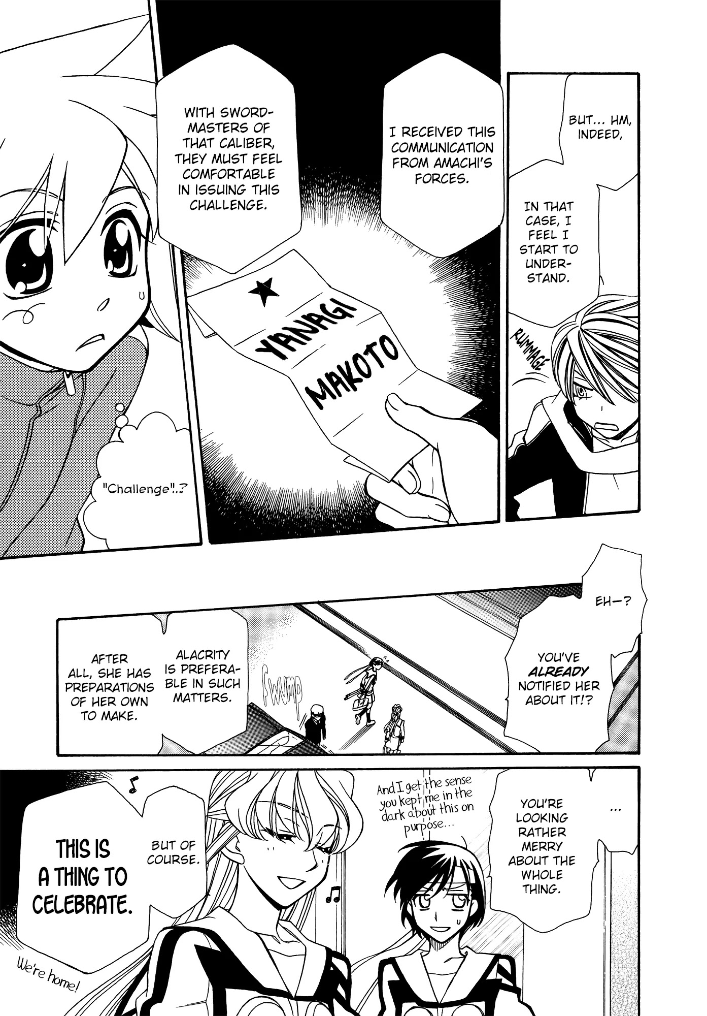 Hayate x Blade chapter 60 page 29