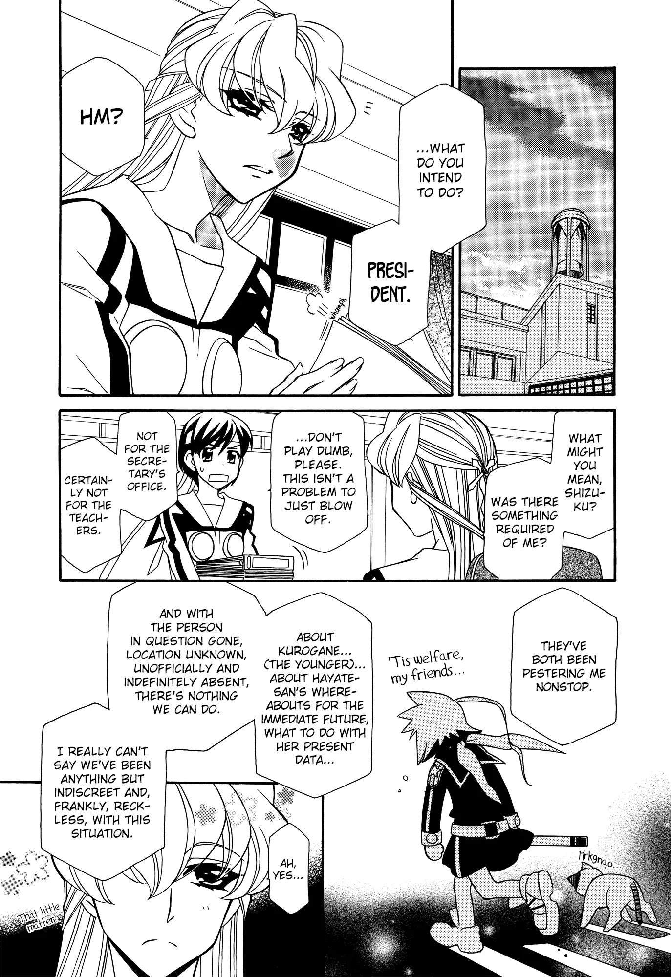 Hayate x Blade chapter 60 page 5