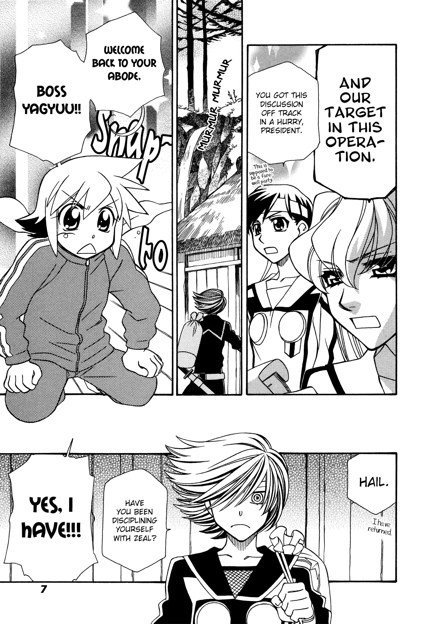 Hayate x Blade chapter 61 page 10