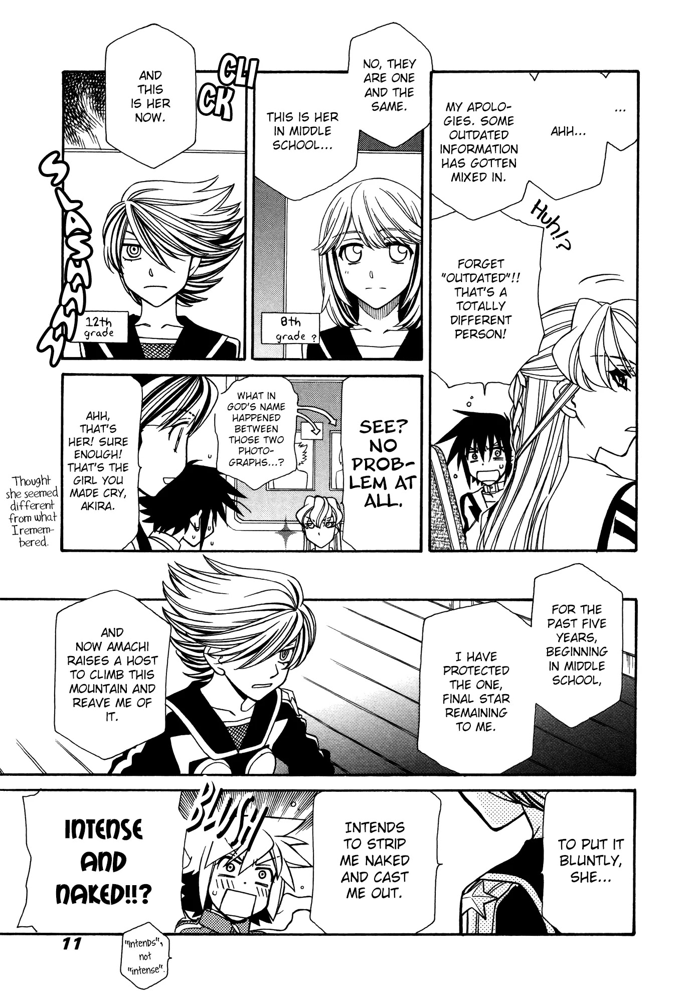 Hayate x Blade chapter 61 page 14