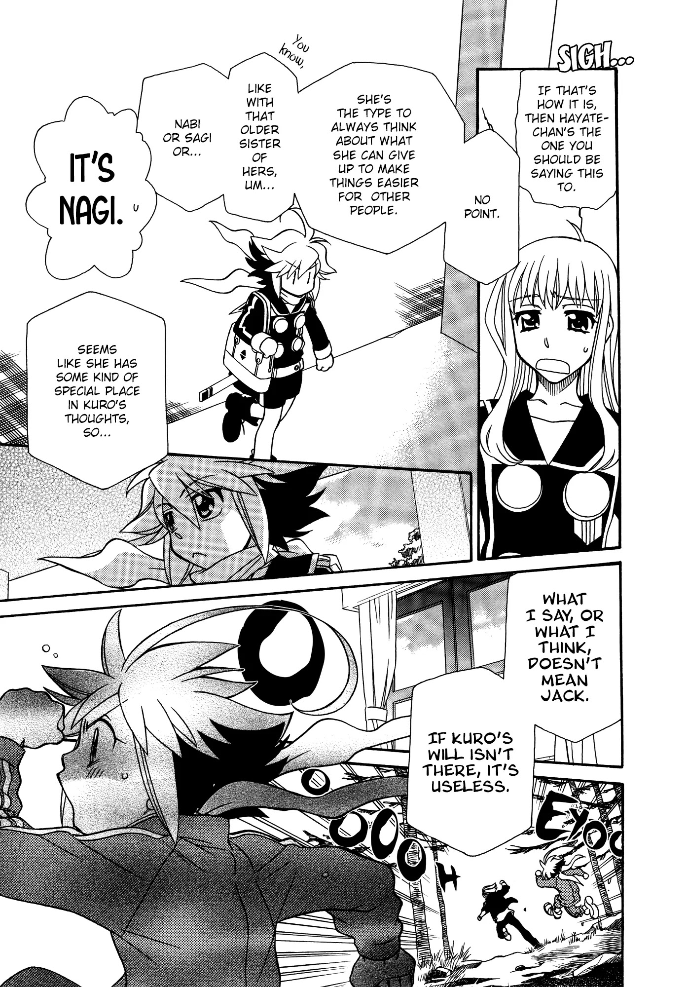 Hayate x Blade chapter 61 page 20