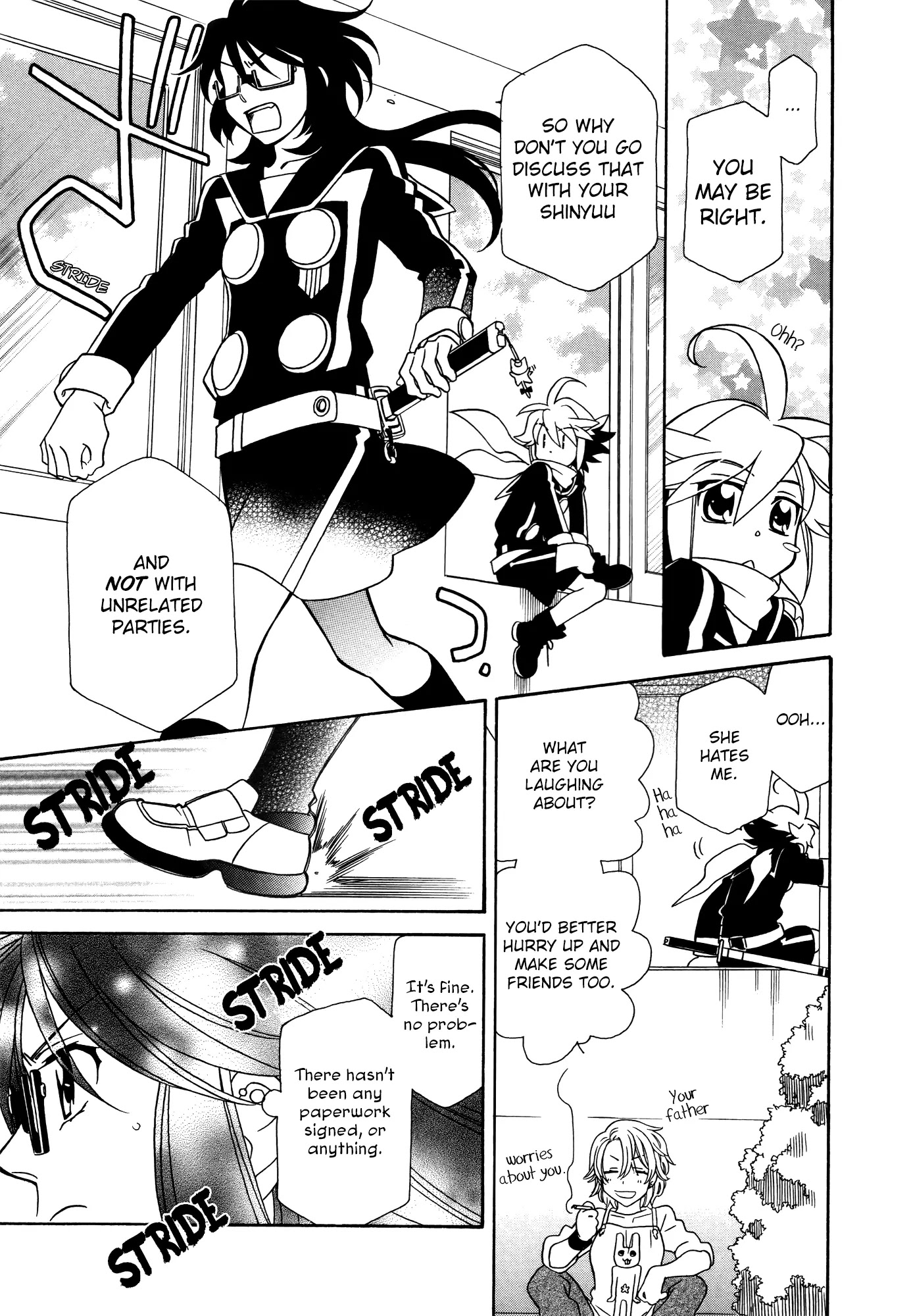 Hayate x Blade chapter 61 page 36