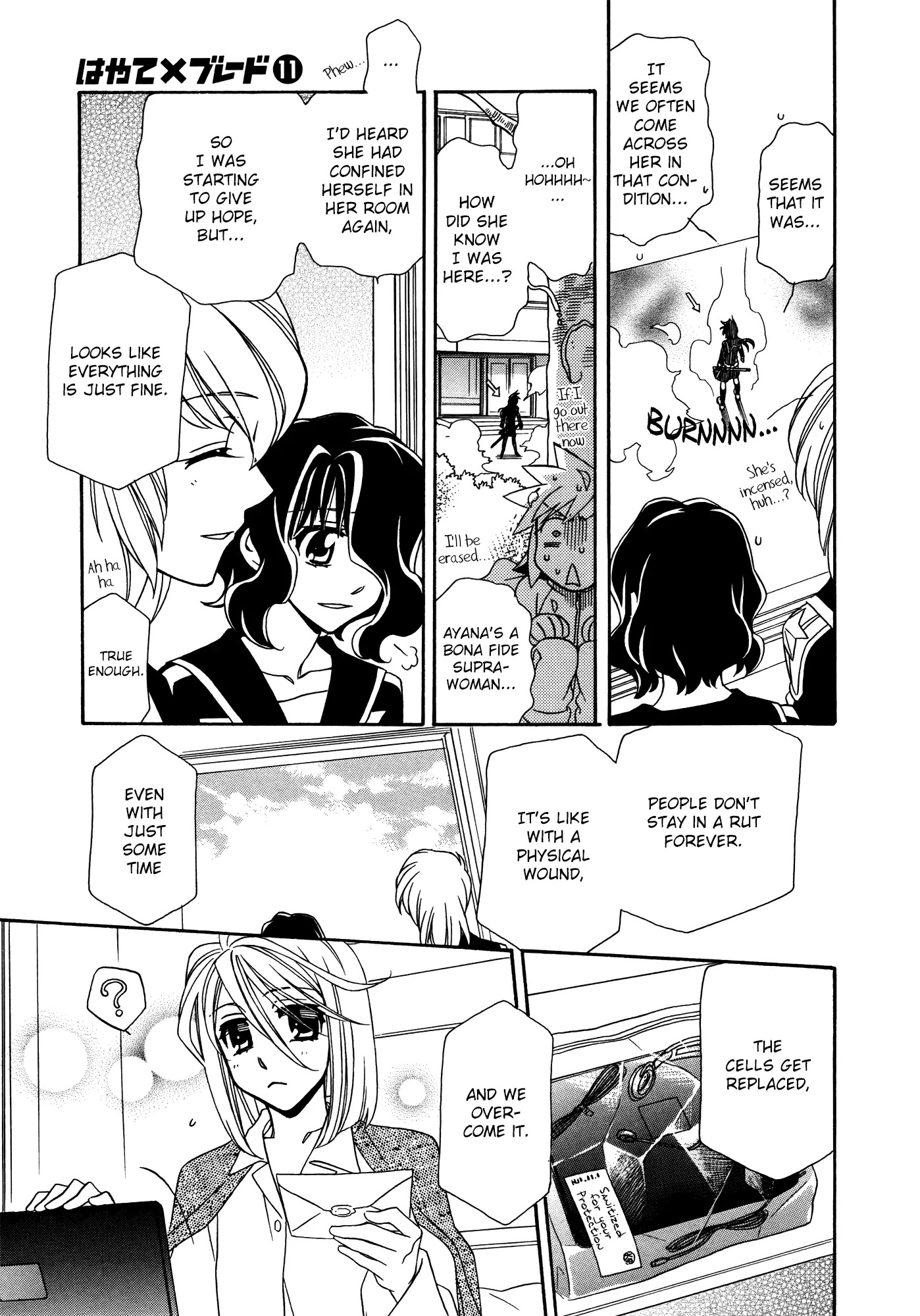 Hayate x Blade chapter 61 page 38