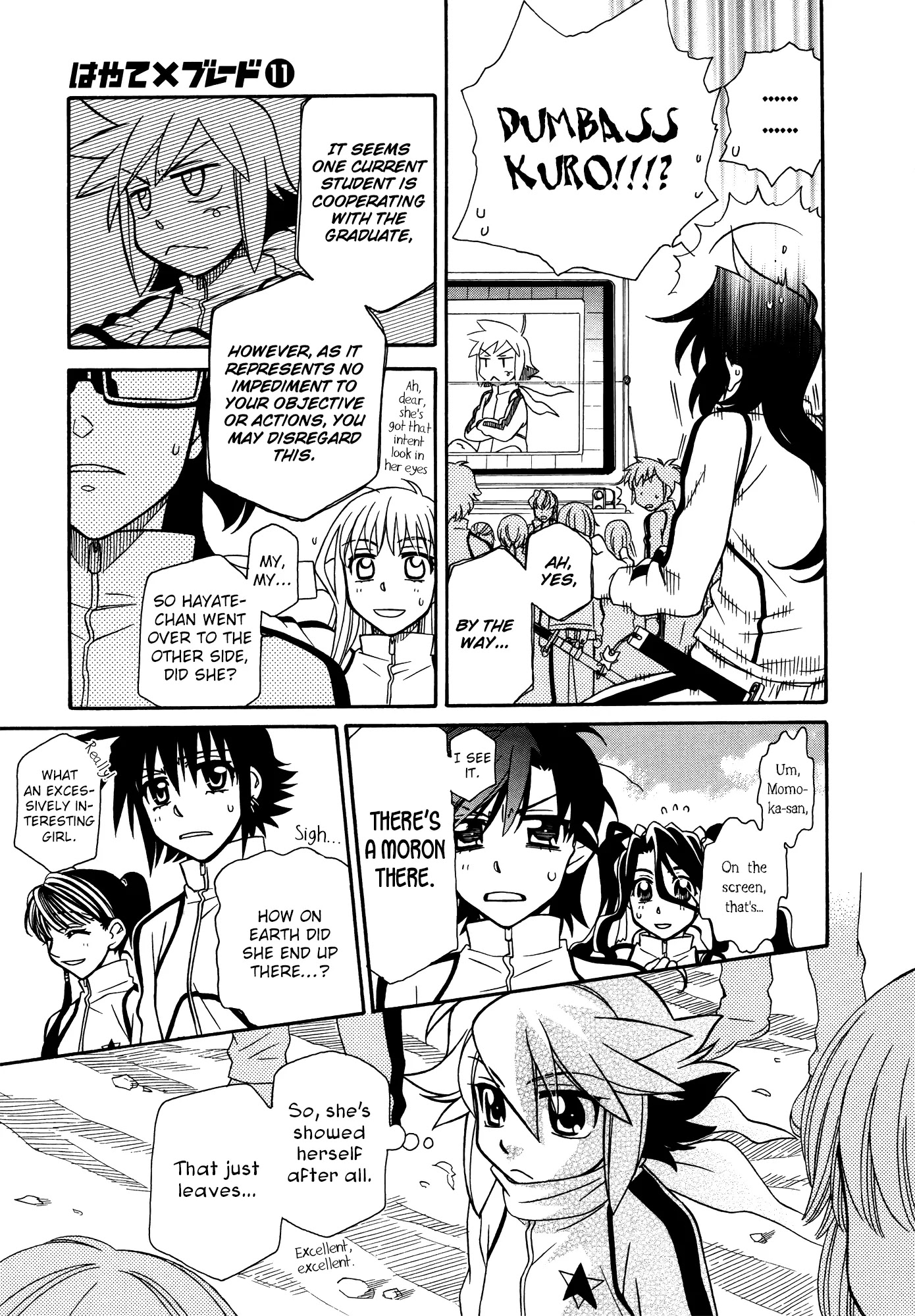 Hayate x Blade chapter 62 page 11
