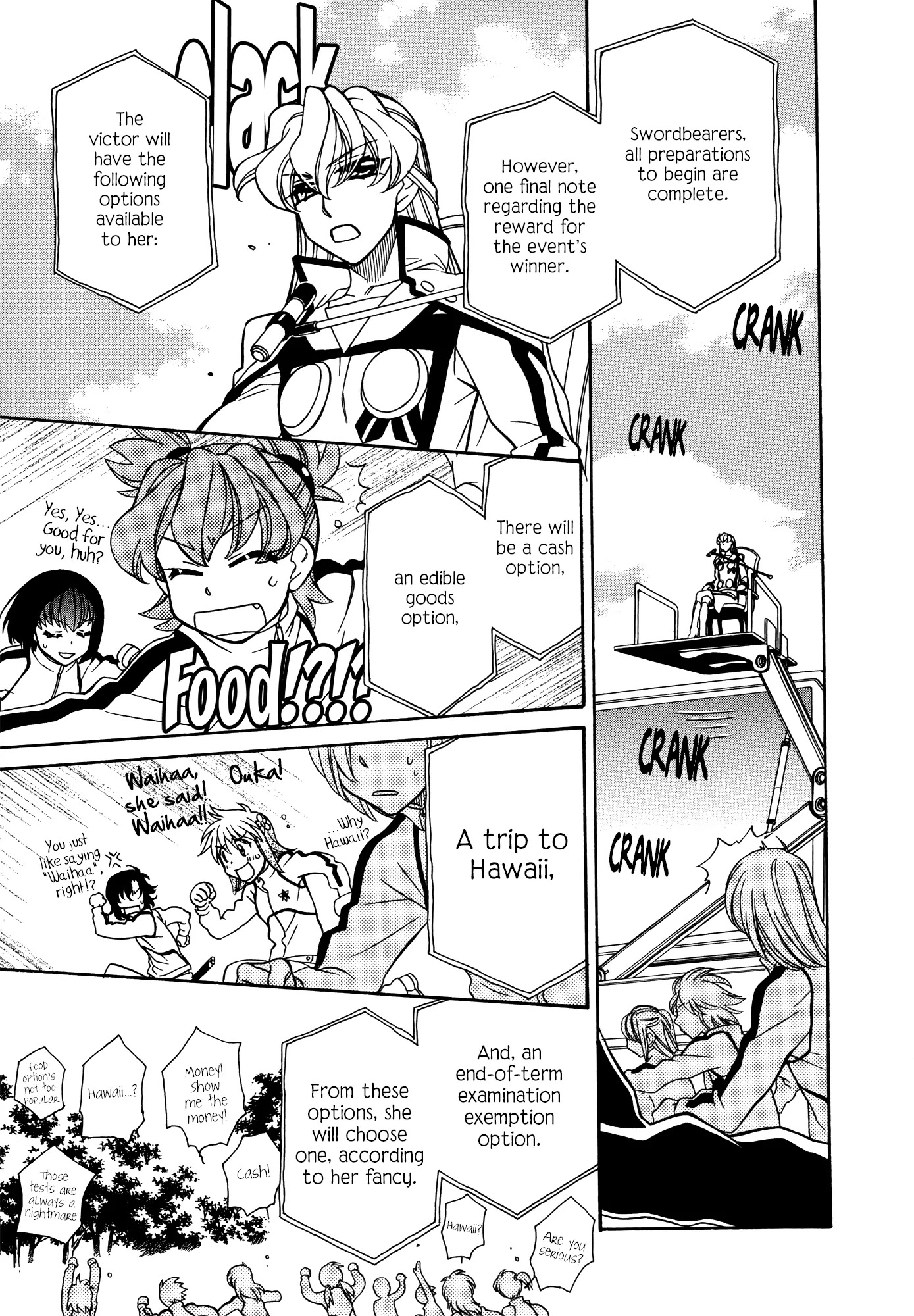 Hayate x Blade chapter 62 page 17