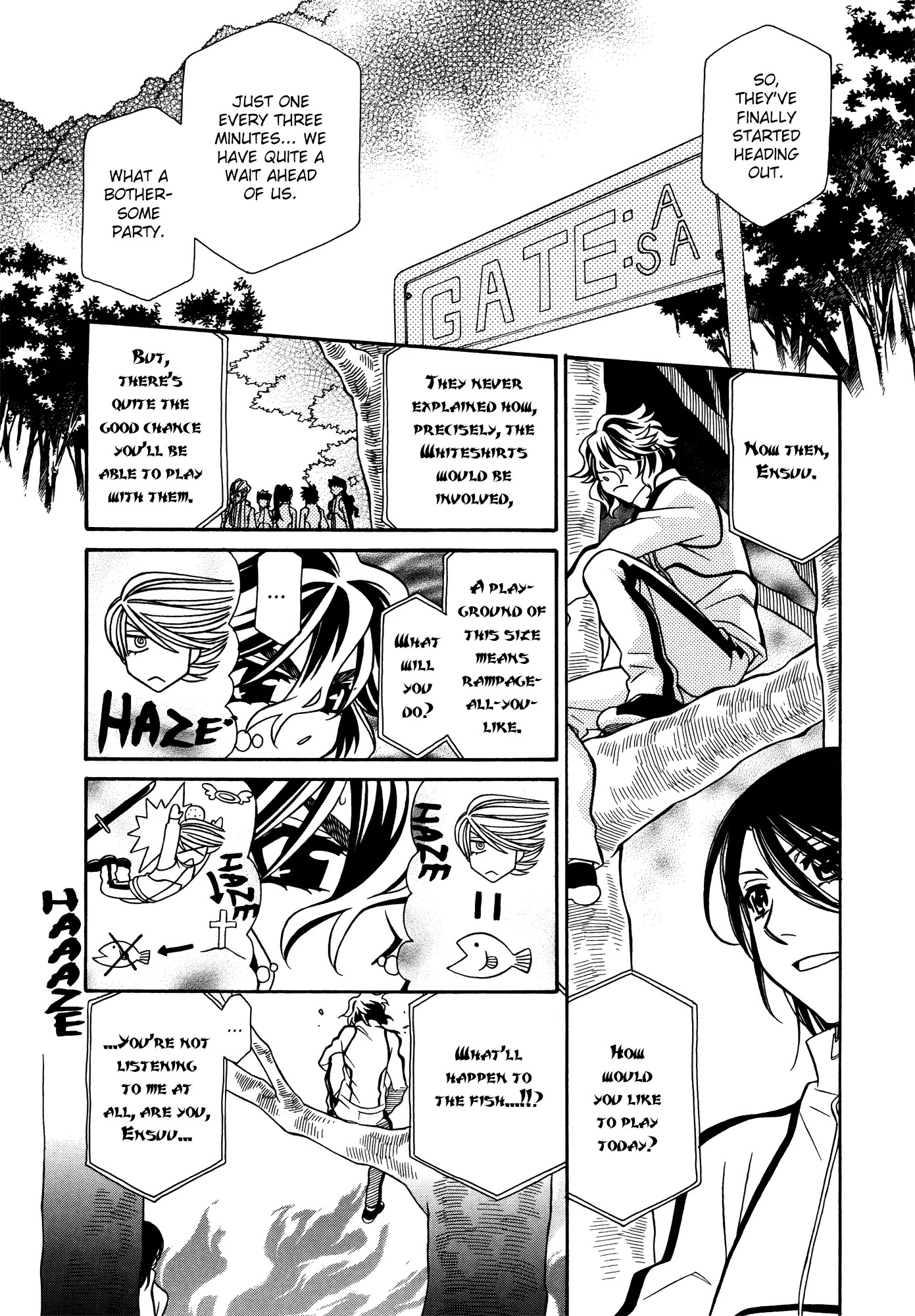 Hayate x Blade chapter 62 page 22
