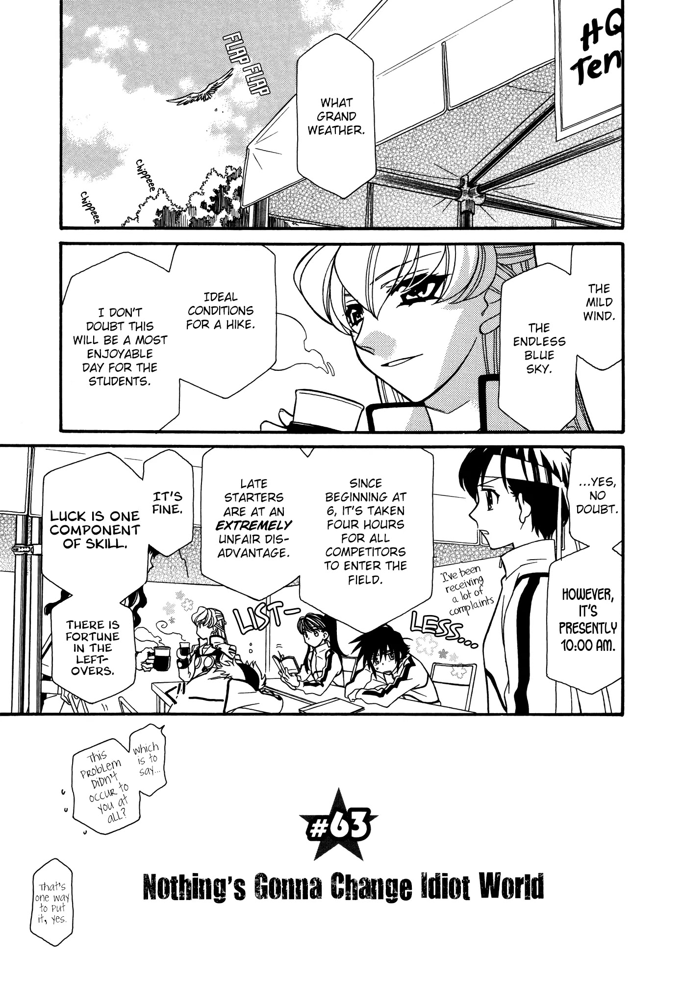 Hayate x Blade chapter 63 page 1