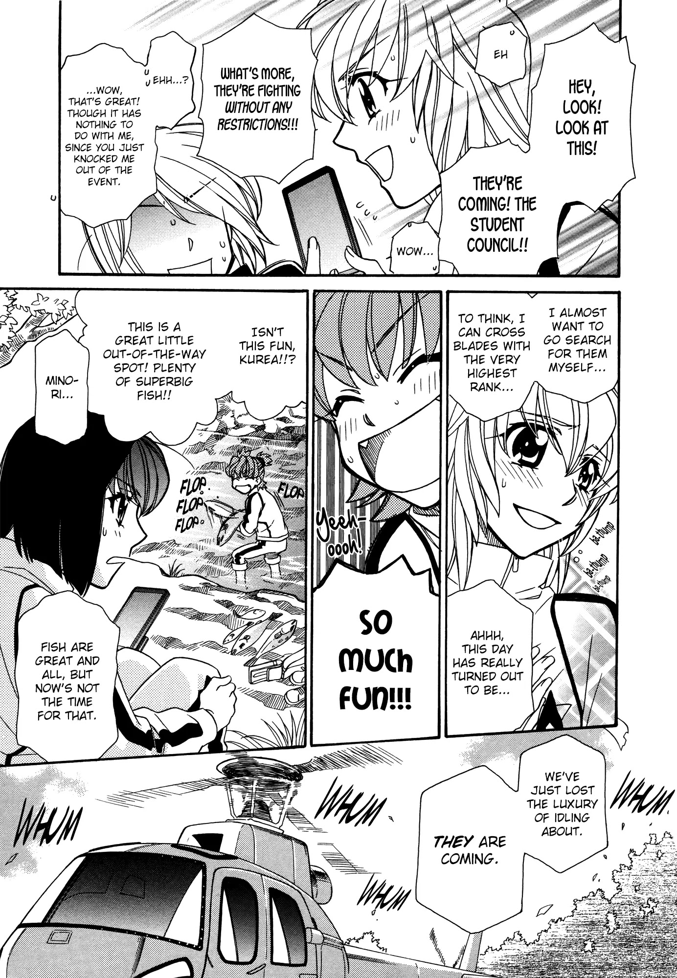 Hayate x Blade chapter 63 page 27