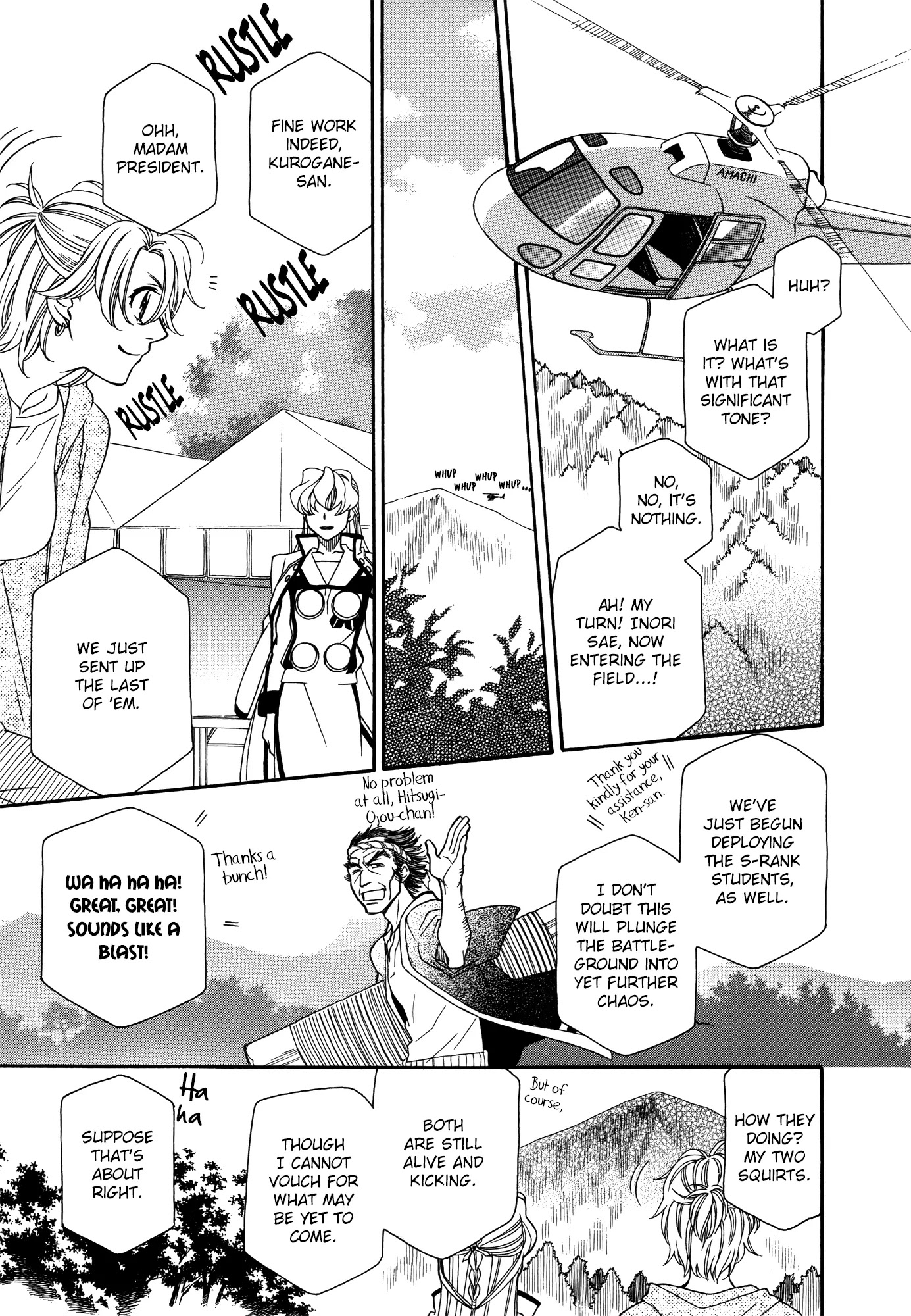 Hayate x Blade chapter 64 page 16
