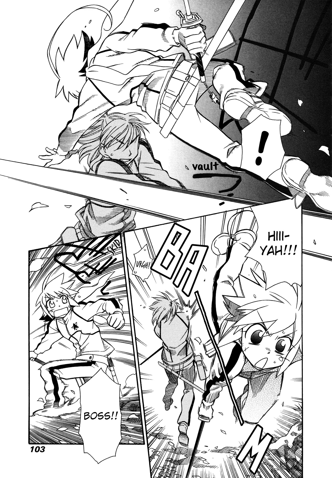 Hayate x Blade chapter 64 page 3