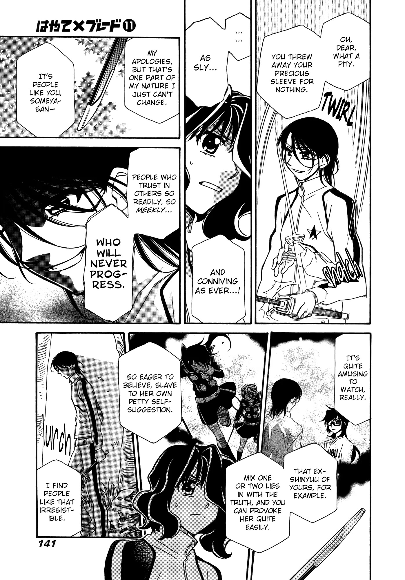 Hayate x Blade chapter 65 page 11
