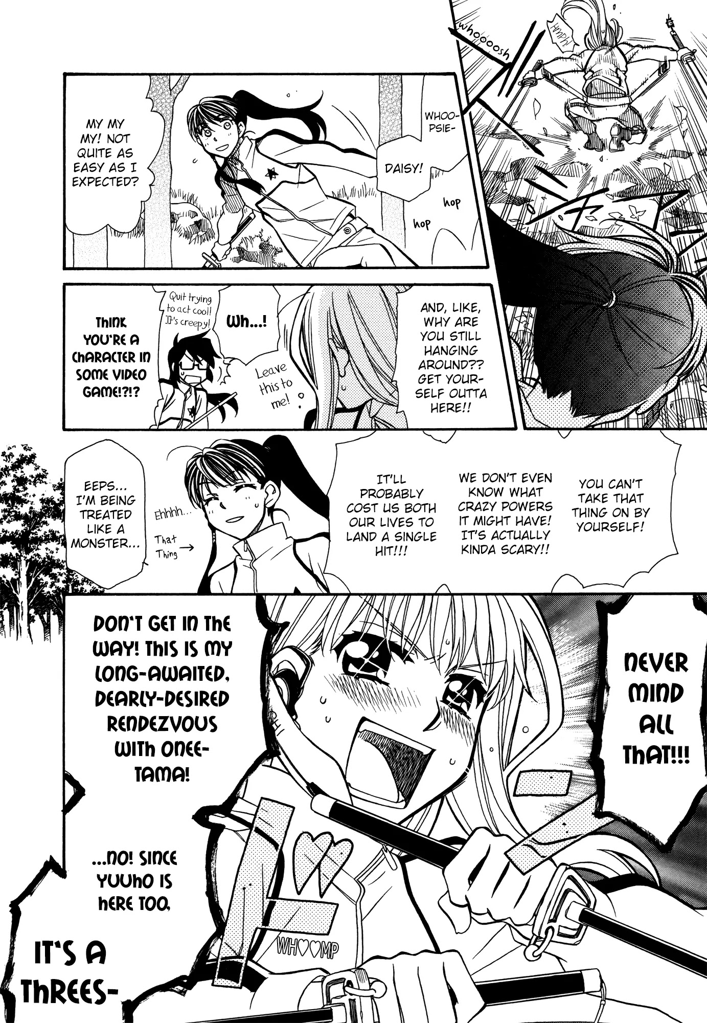 Hayate x Blade chapter 65 page 16