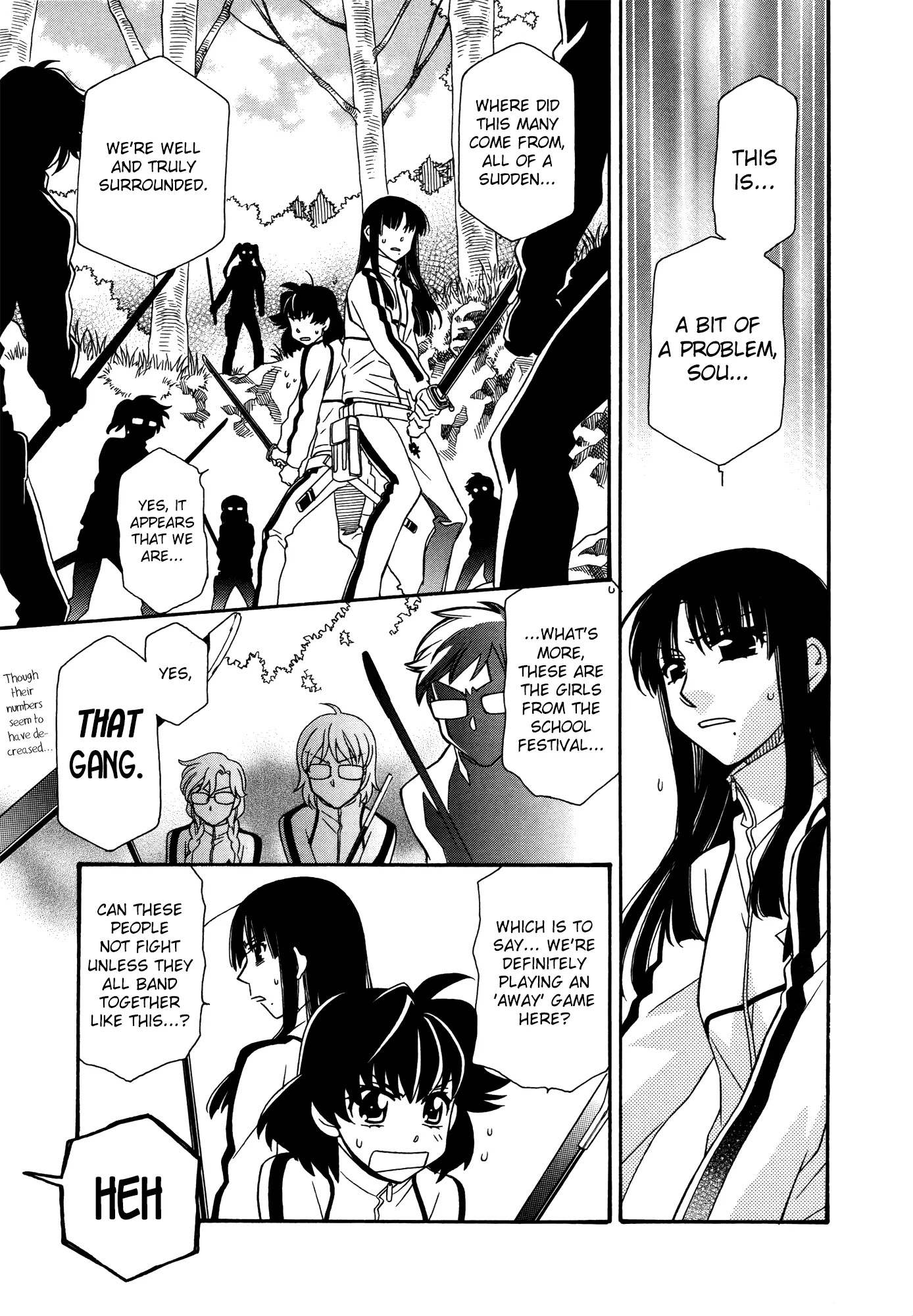Hayate x Blade chapter 65 page 7