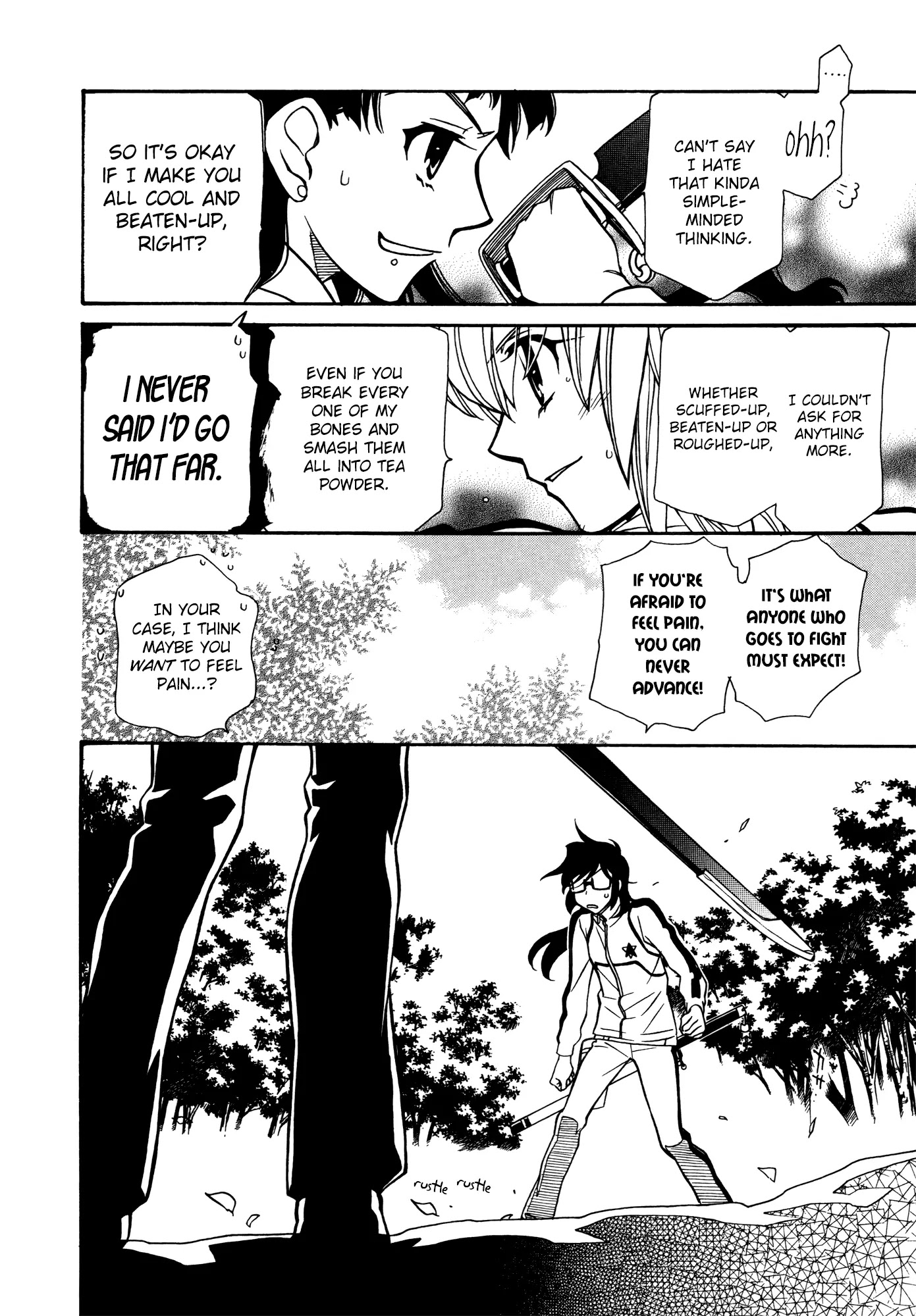 Hayate x Blade chapter 67 page 35