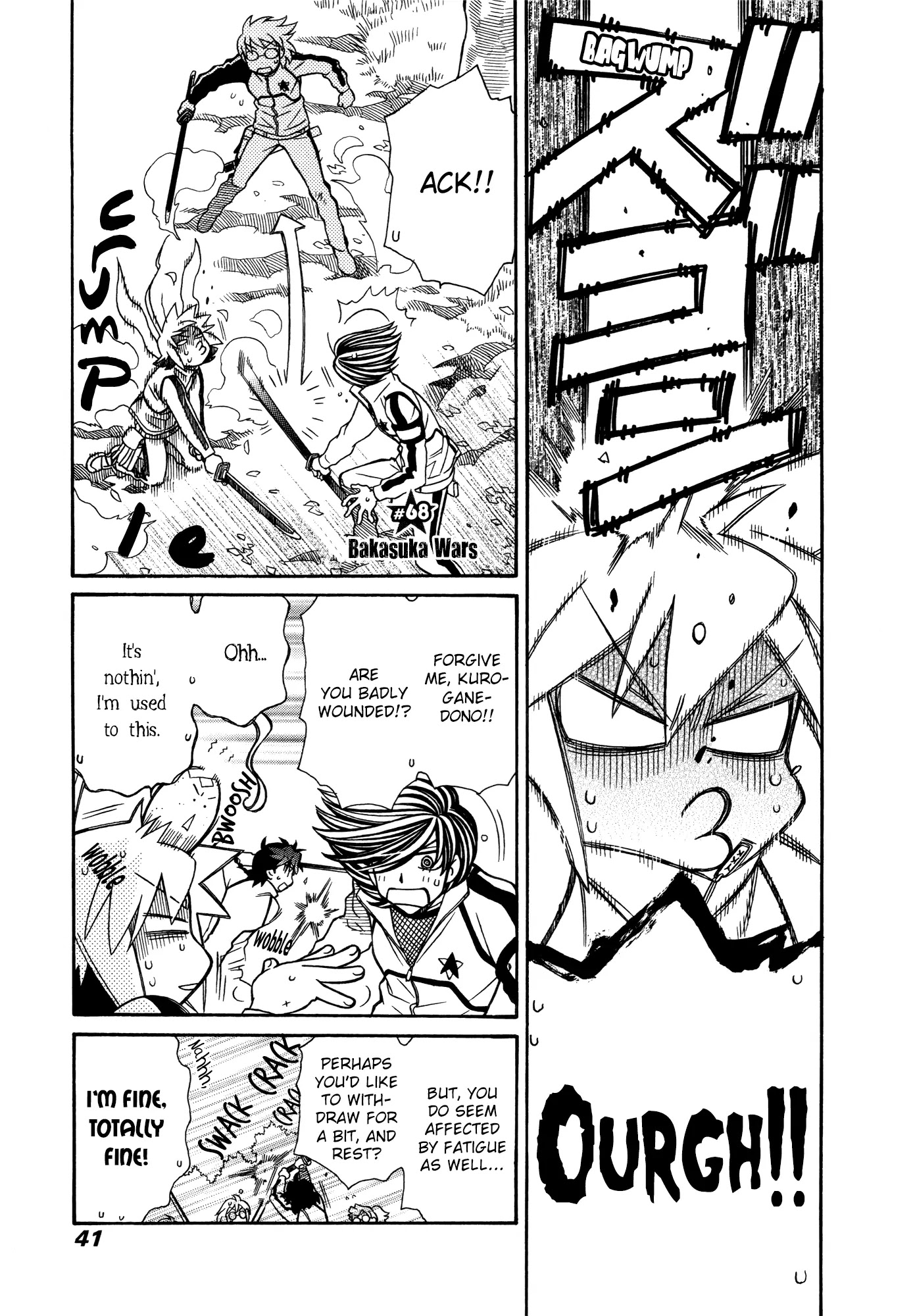 Hayate x Blade chapter 68 page 1