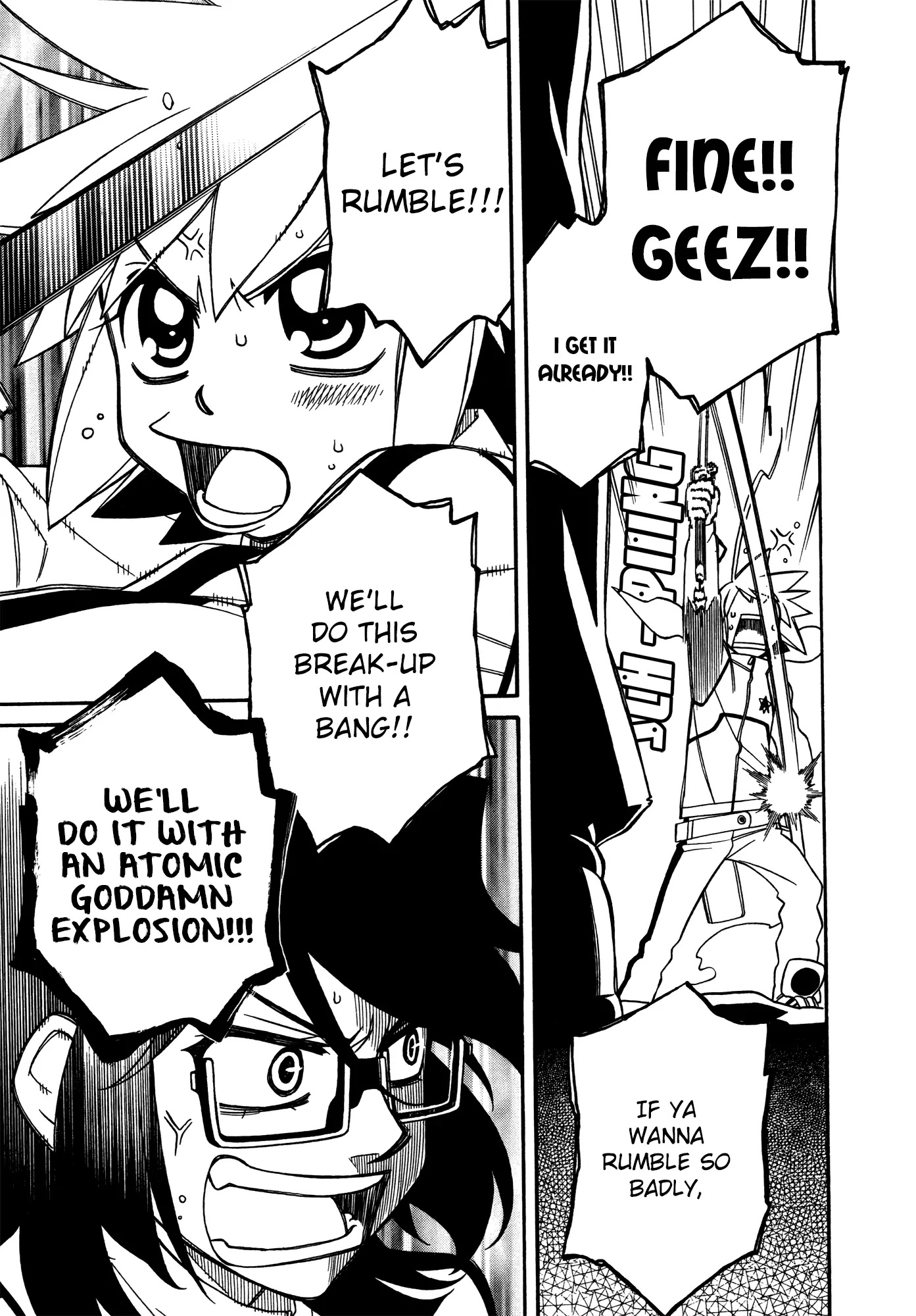 Hayate x Blade chapter 69 page 15