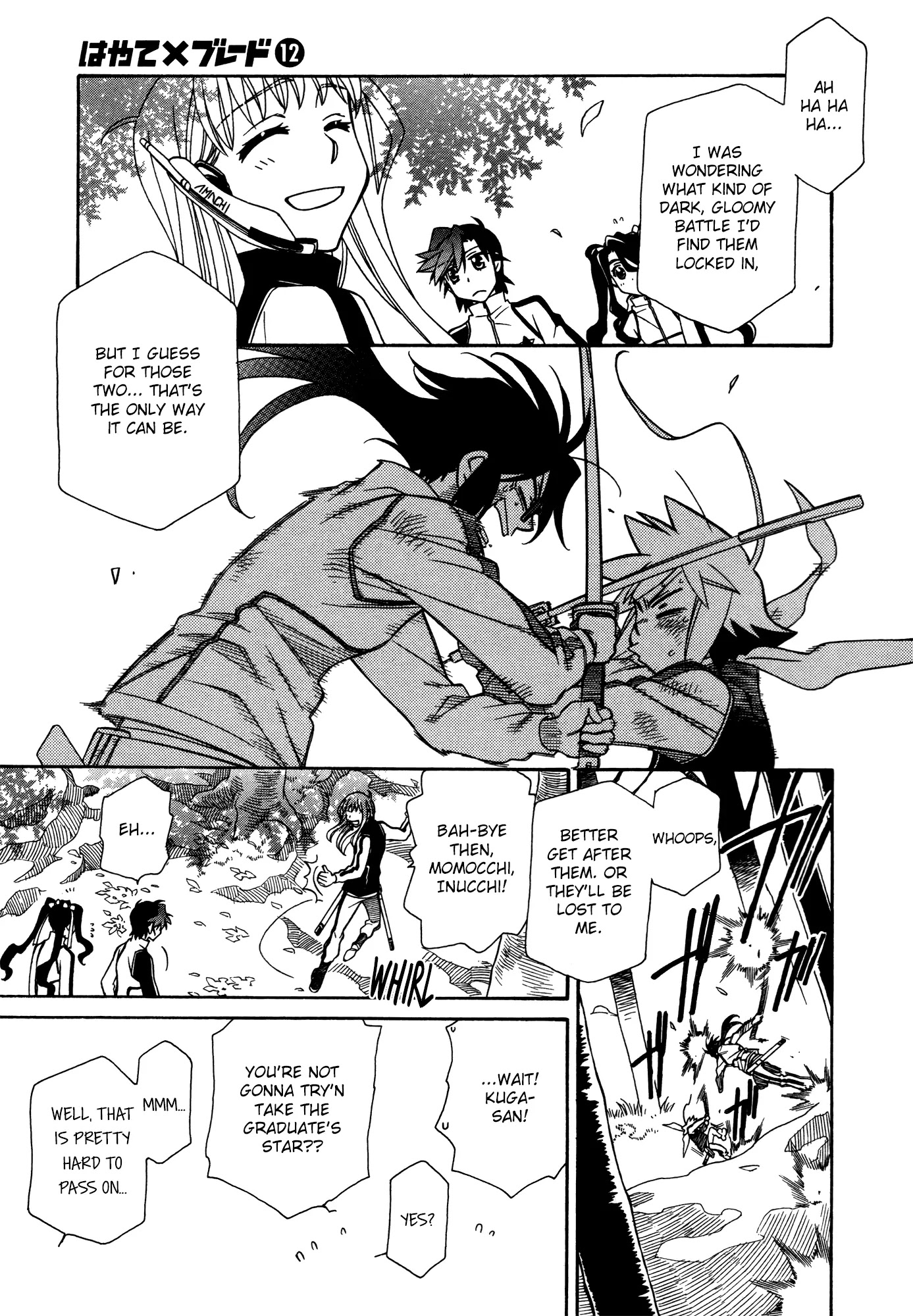 Hayate x Blade chapter 70 page 11