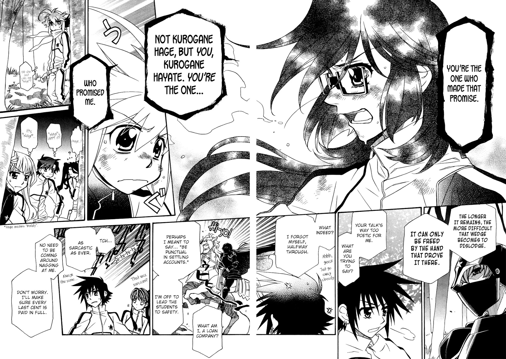 Hayate x Blade chapter 70 page 20