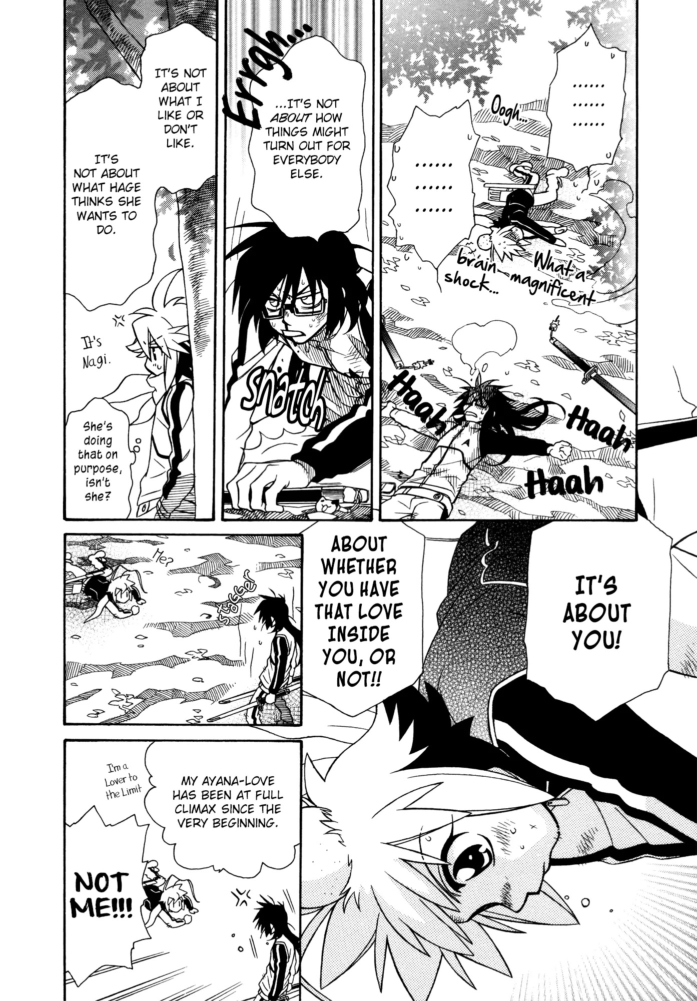 Hayate x Blade chapter 70 page 23