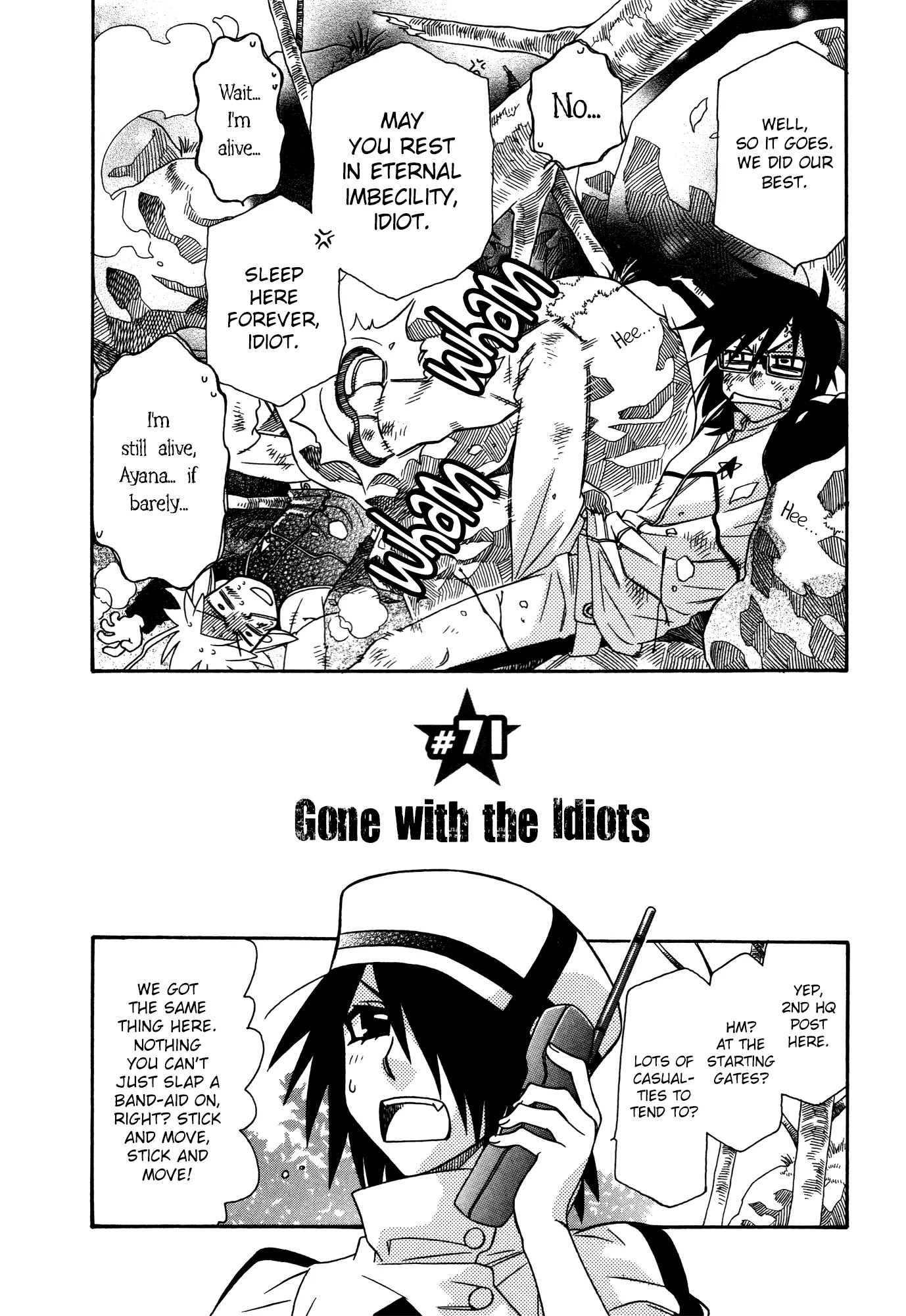 Hayate x Blade chapter 71 page 2
